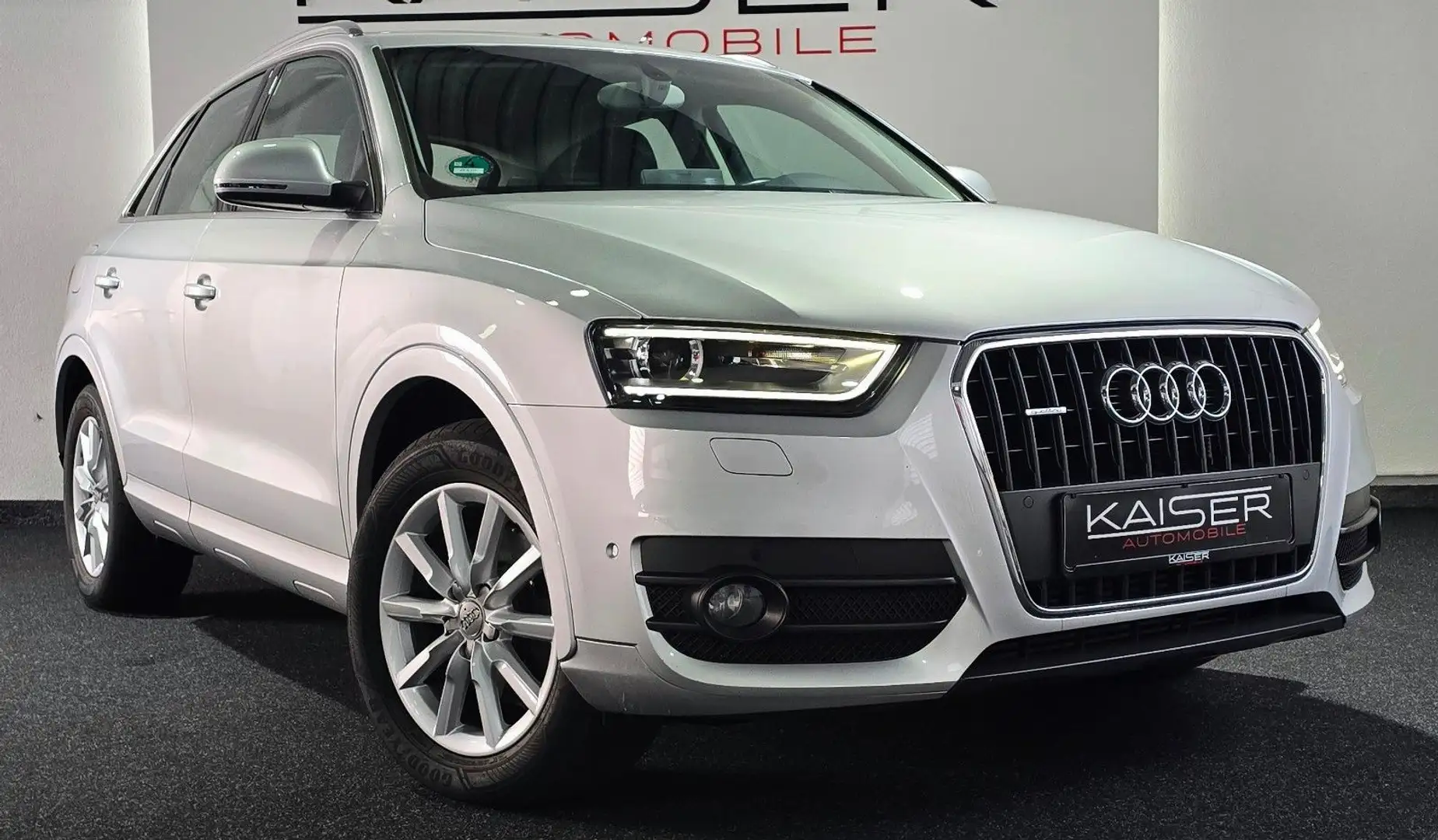 Audi Q3 2.0 TDI Quattro*S-TRONIC*NAVI*DYNAMIC-DRIVE Argent - 2