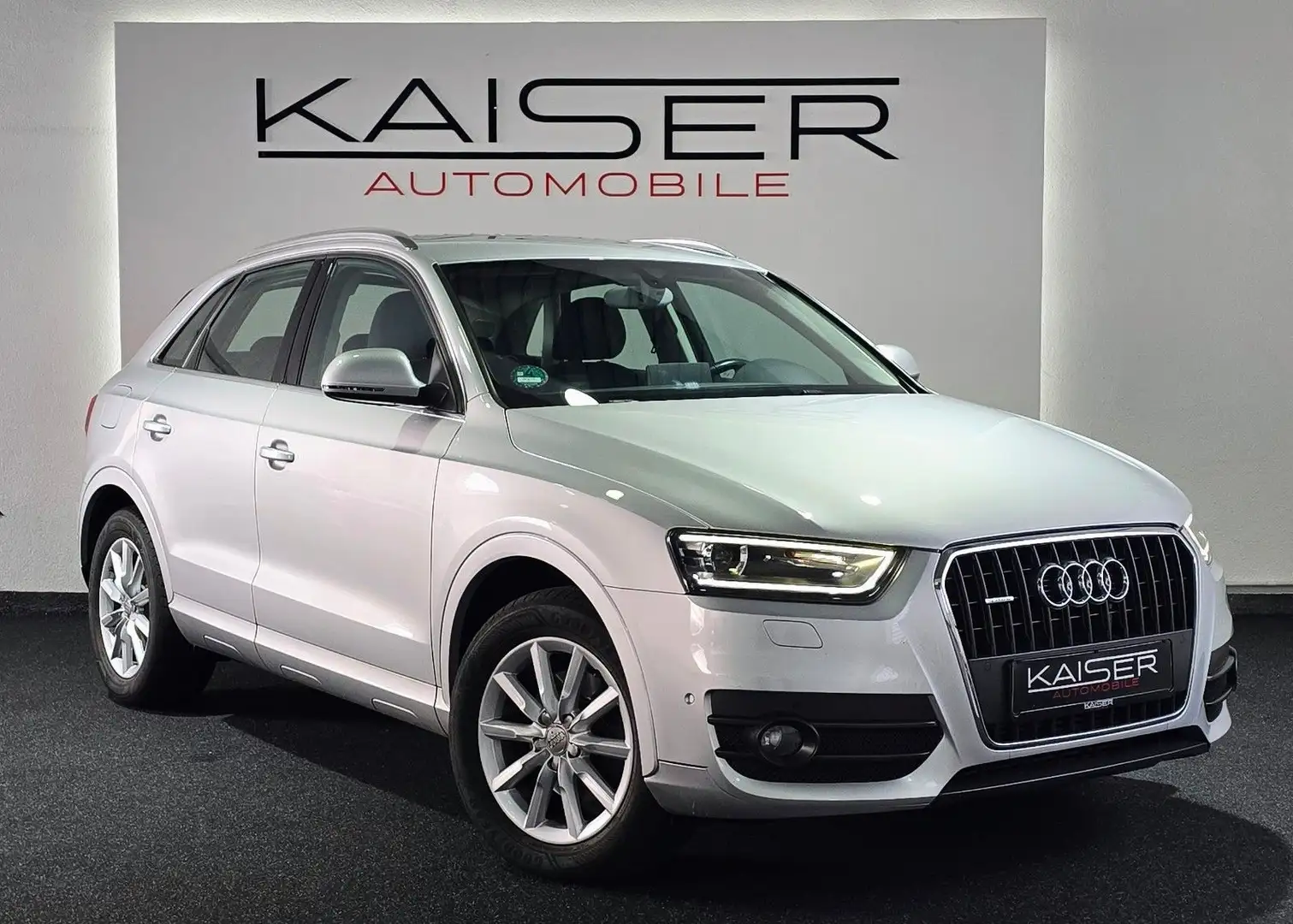 Audi Q3 2.0 TDI Quattro*S-TRONIC*NAVI*DYNAMIC-DRIVE Argent - 1