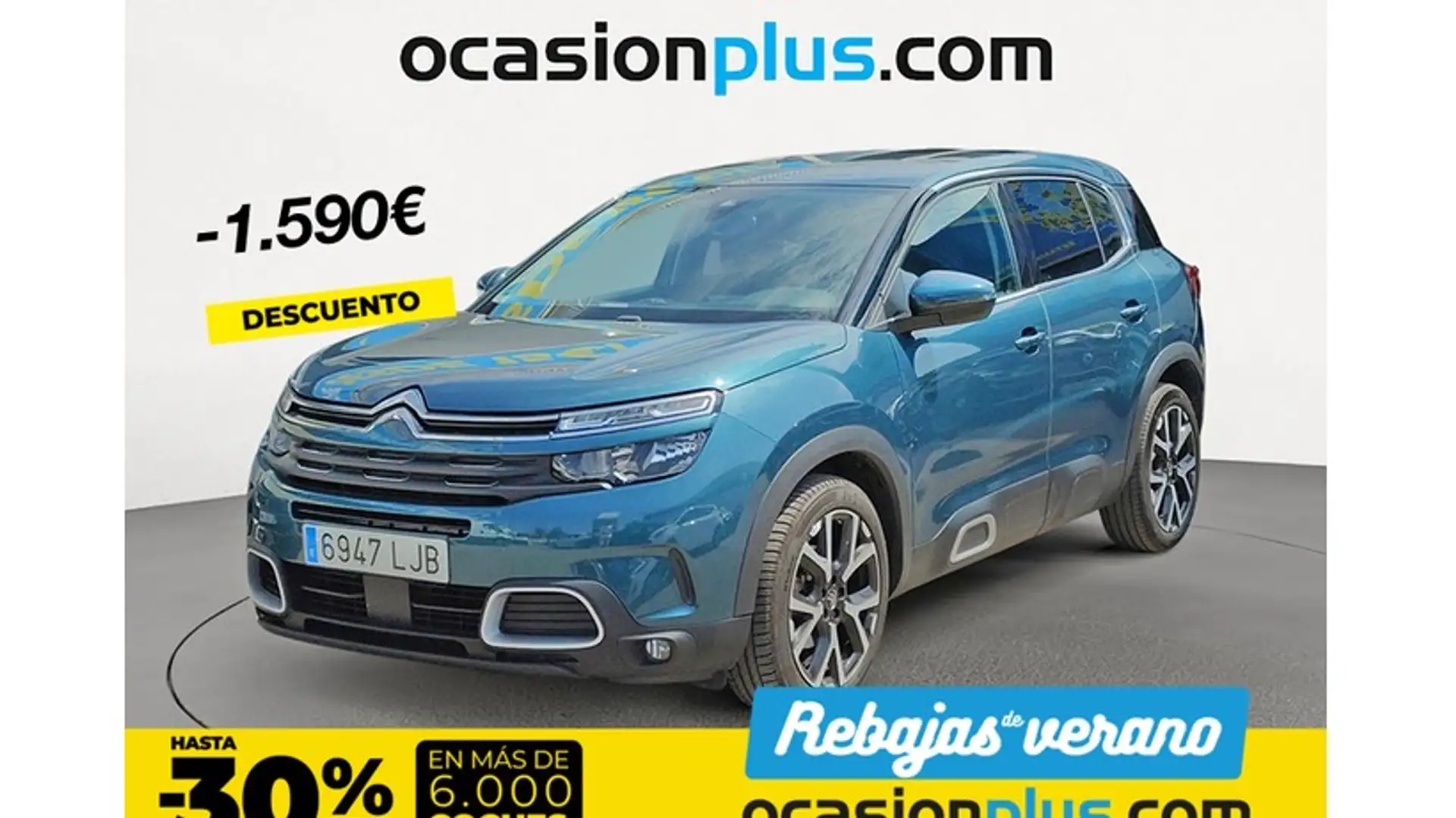 Citroen C5 Aircross BlueHDi S&S Live 130 Bleu - 1