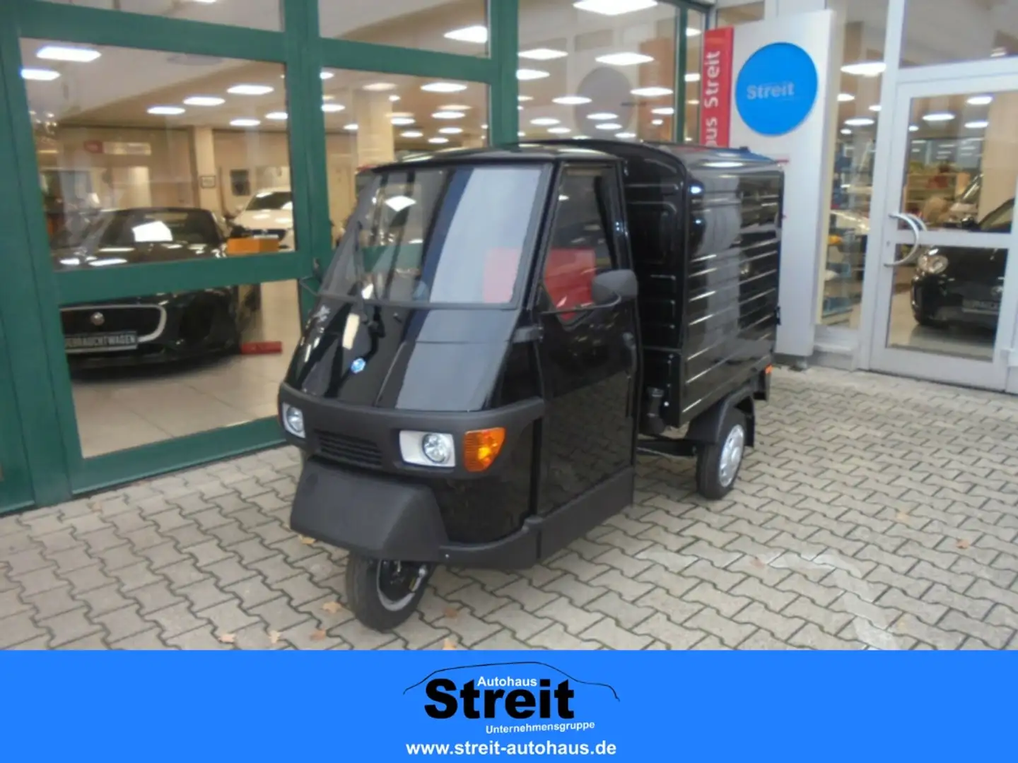 Piaggio Ape 50 Kasten schwarz, auch als 25kmh erhältlich* Schwarz - 1