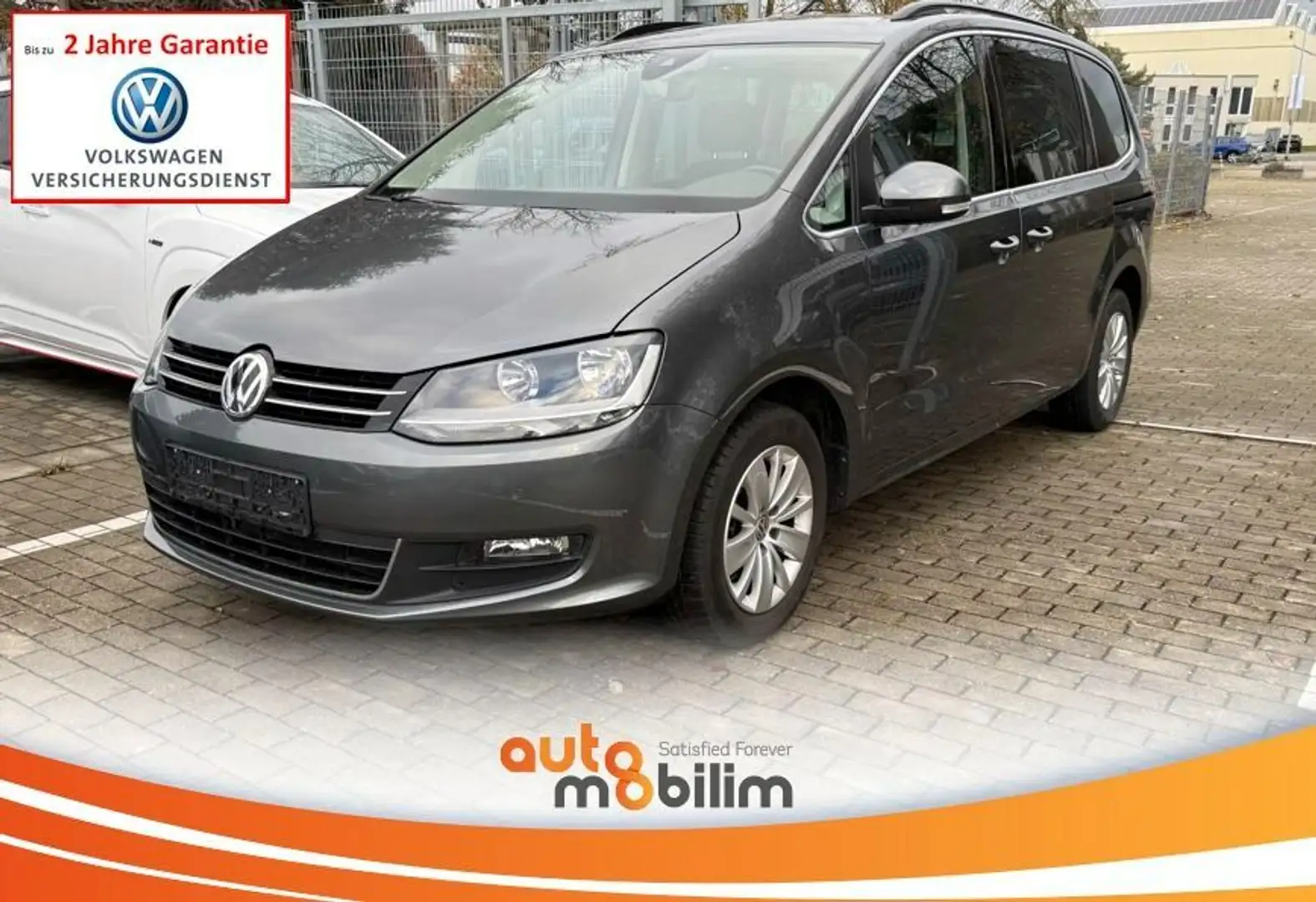 Volkswagen Sharan 2.0 TDI*DSG*7-Sitz*Temp*SpurA*SHZ*PDC* Grau - 1