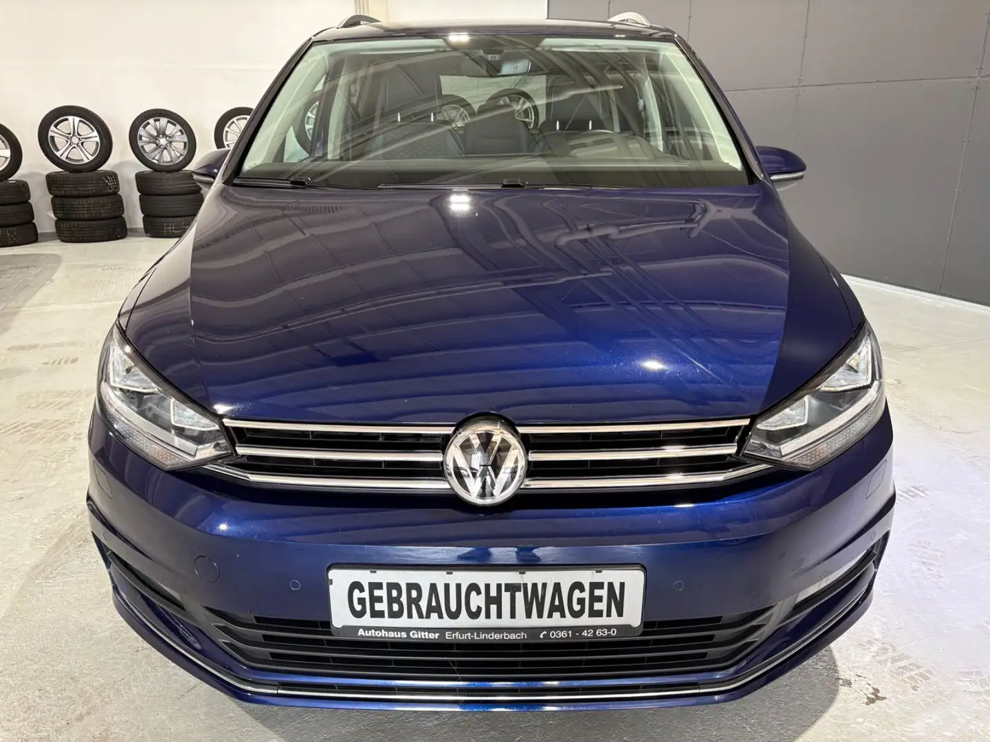 Volkswagen Touran 1.4 TSI Join*Klimaaut.*SHZ*Navi* Blau - 2