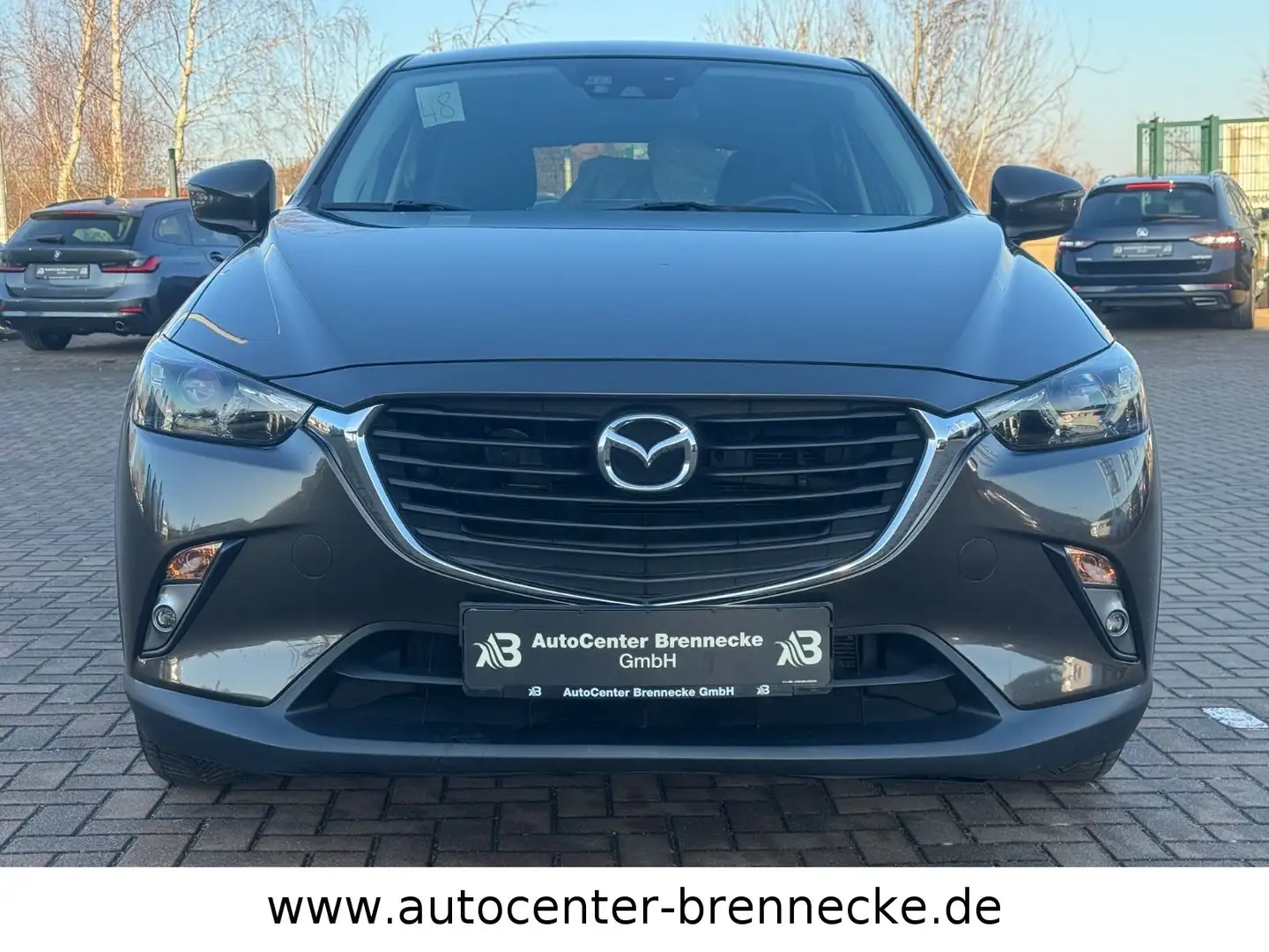 Mazda CX-3 Exclusive-Line AWD*Automatik*AHK*8-fach* Grau - 2
