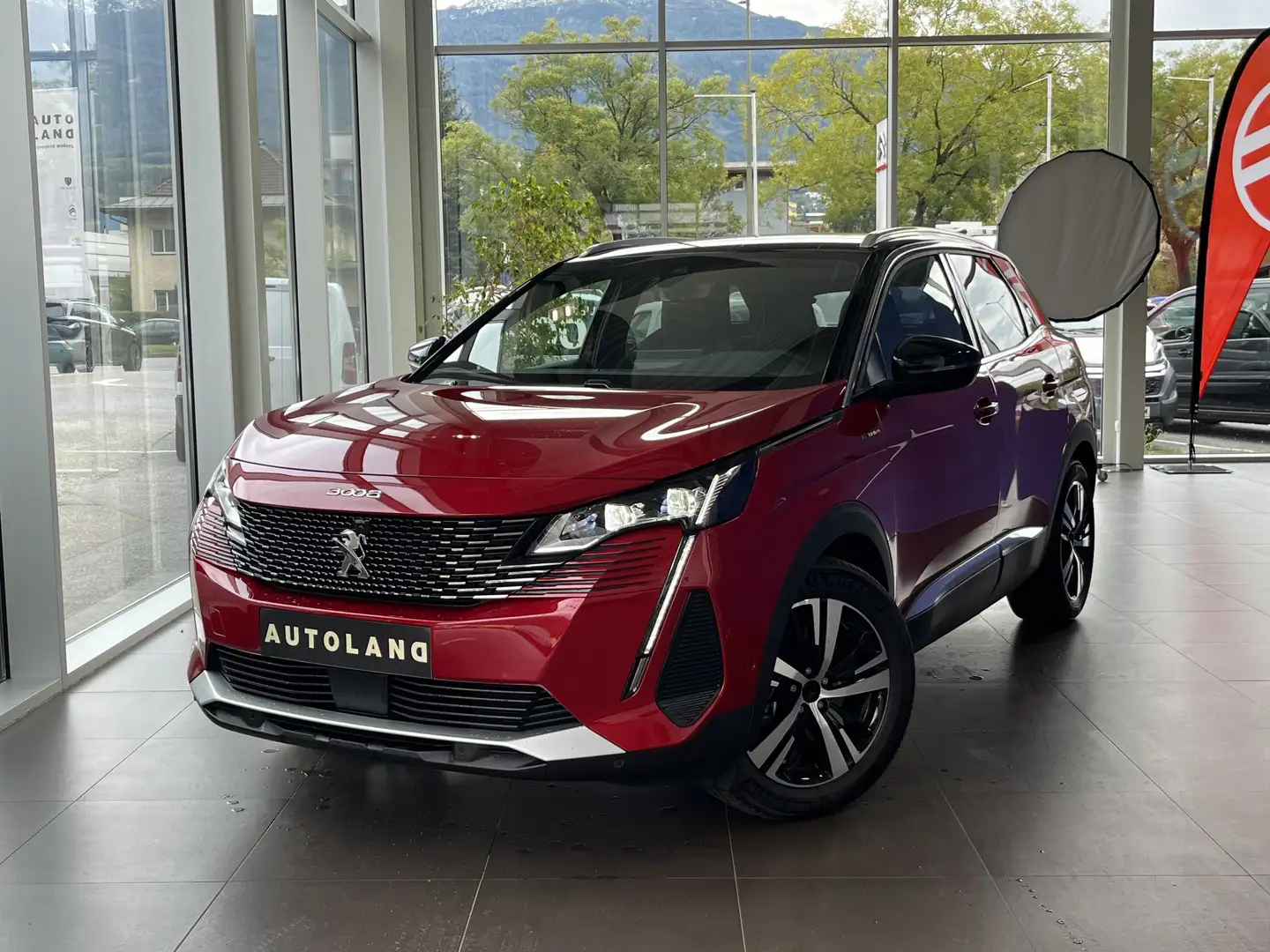 Peugeot 3008 Hybrid 300 4WD GT Rot - 1