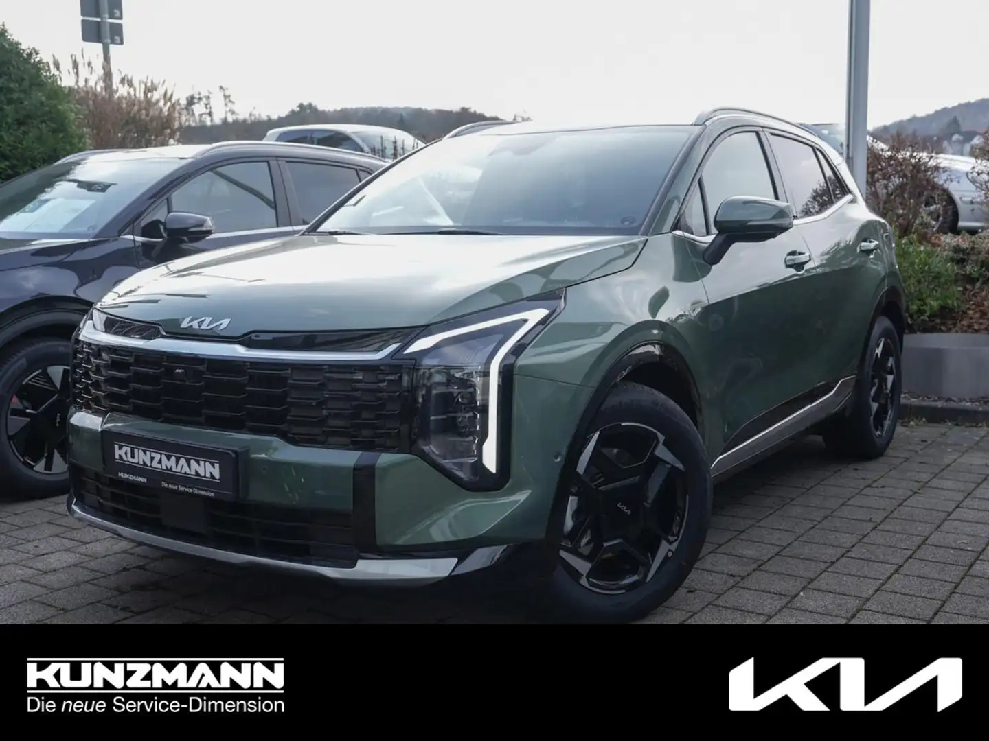 Kia Sportage 1.6T DCT Spirit Navi HUD SHZ-Fond Vert - 1