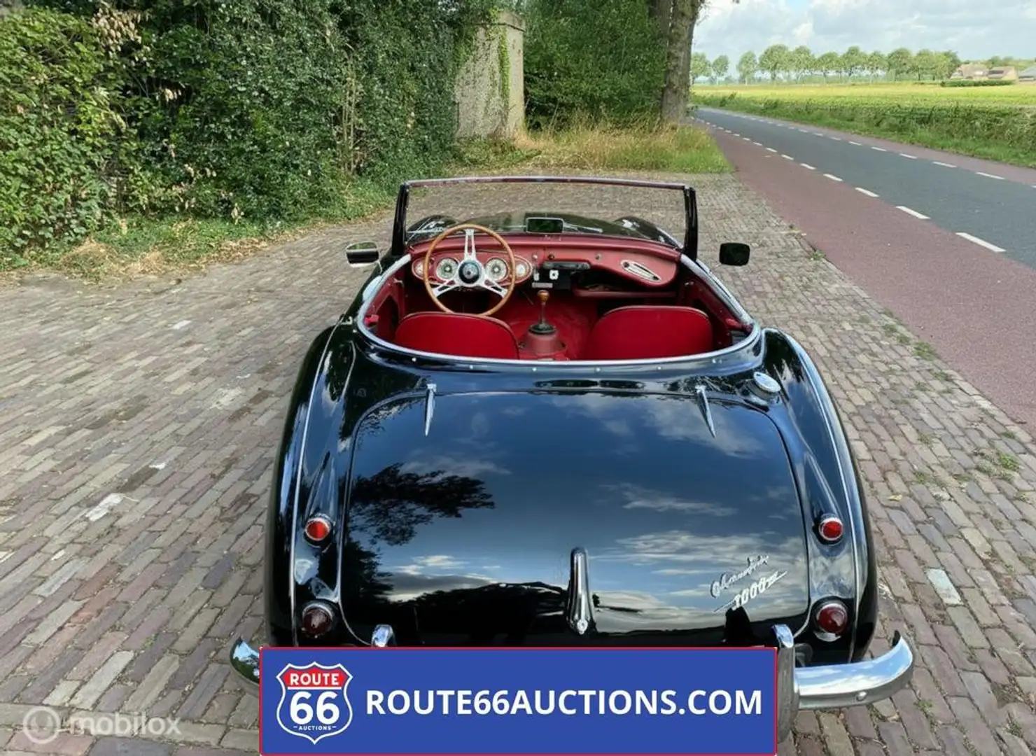 Austin-Healey 3000 MKII BT7 | 1962 | Route 66 Auctions Чорний - 2