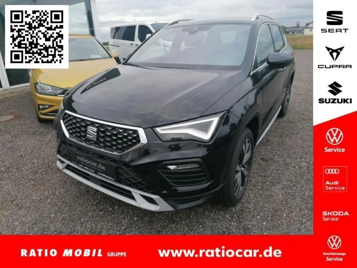 SEAT Ateca ATECA XPERIENCE 1.5 TSI DSG NAVI AHZV TOP-VIEW Schwarz - 1