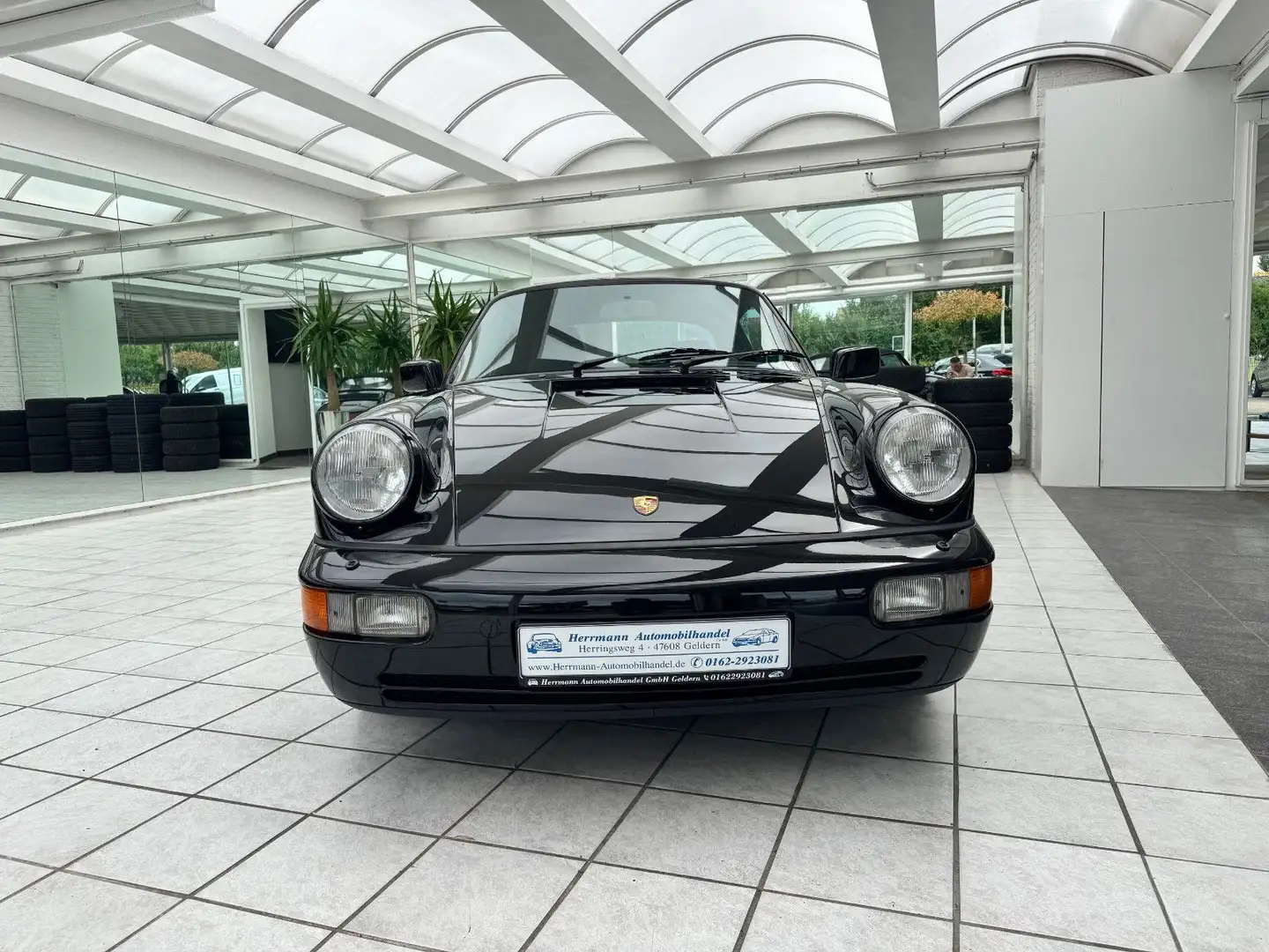 Porsche 964 Carrera 2 Cabrio  Erstlack H-Kennzeichen Black - 2
