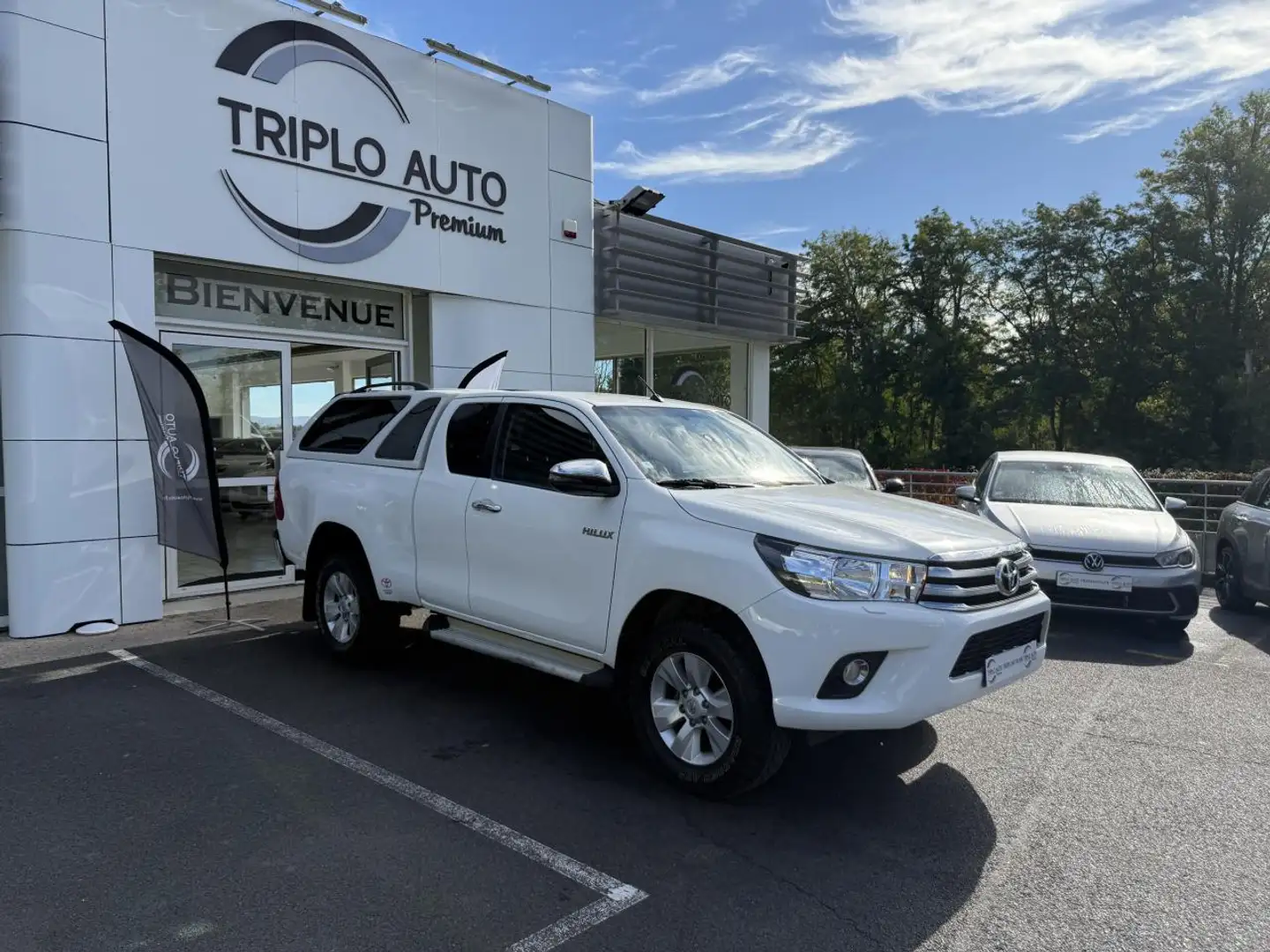 Toyota Hilux Hilux 2.4L D-4D 4x4  - HARD TOP + CAMERA AR Blanc - 1