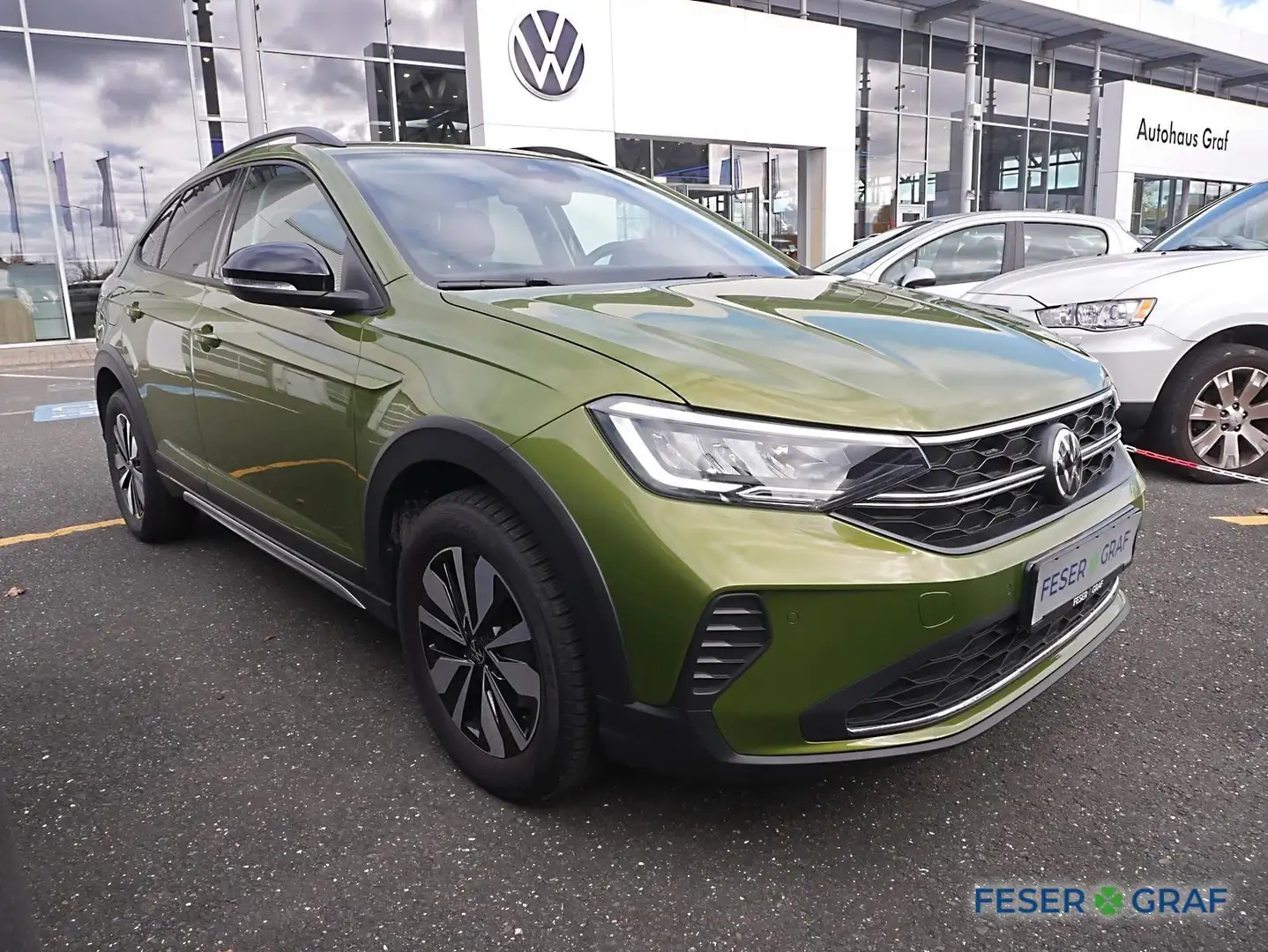 Volkswagen Taigo GOAL 1.0 TSI 70kW 5-Gang GJR Navi ACC Grün - 2