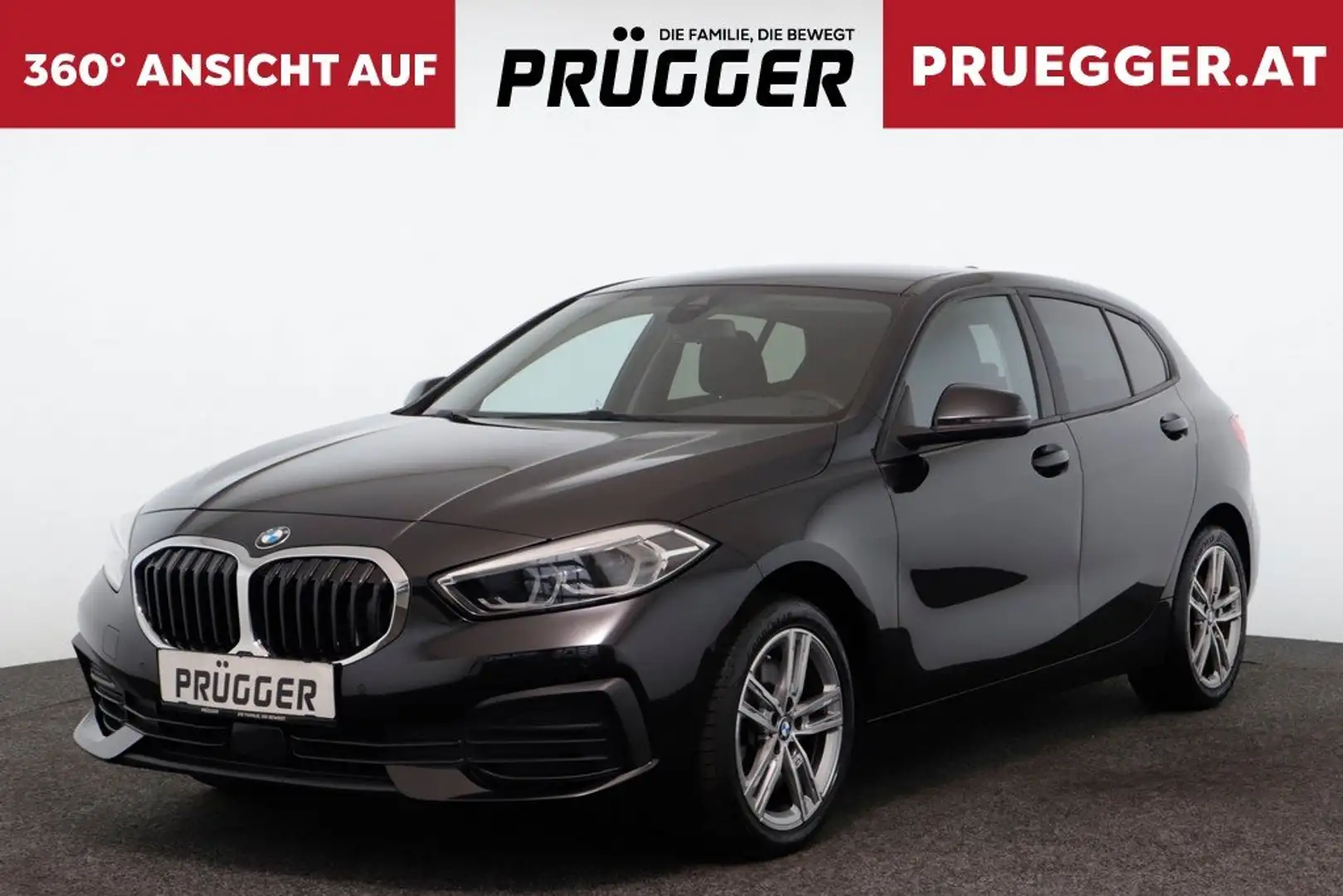 BMW 120 d xDrive Autom LED NAVI M-17ZOLL AHV VIRTUAL Schwarz - 1