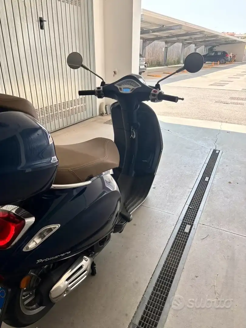 Vespa Primavera 125 Bleu - 2