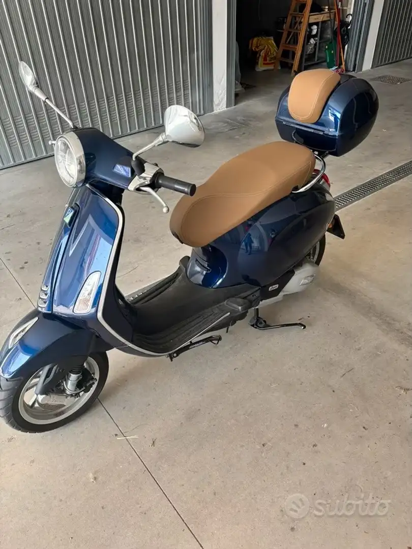 Vespa Primavera 125 Bleu - 1