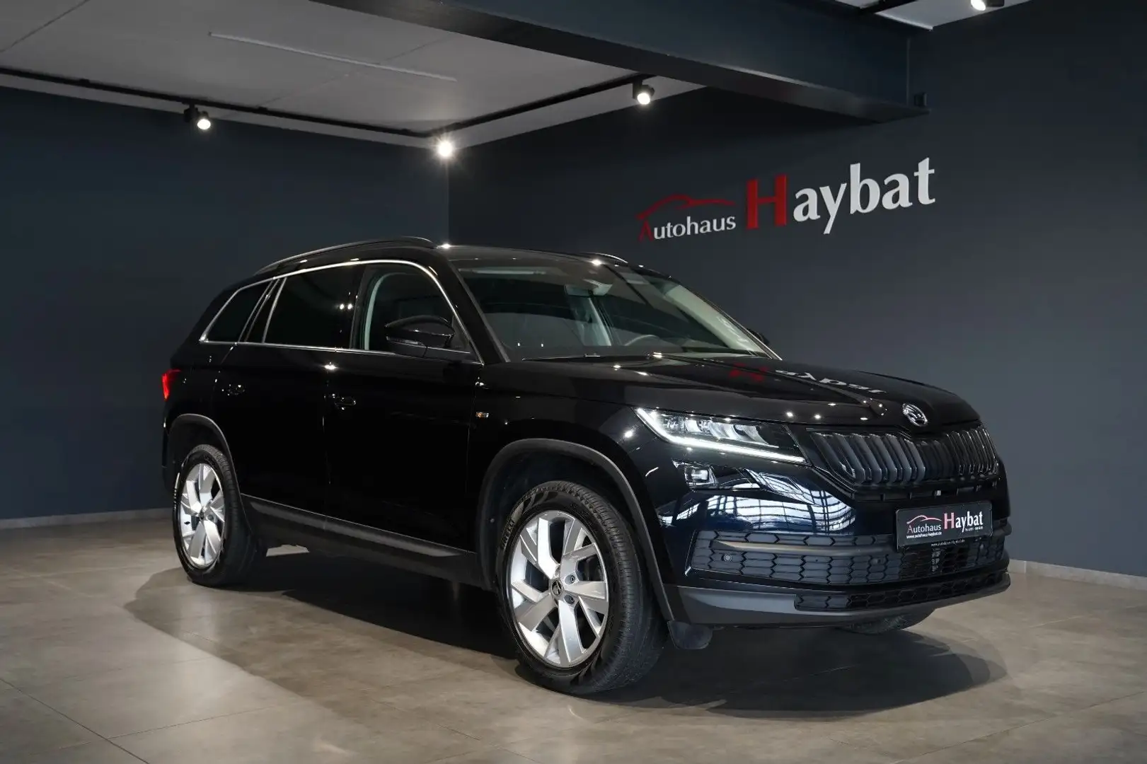Skoda Kodiaq Soleil 4x4 Navi Leder ACC RFK AHK StaHzg Schwarz - 1