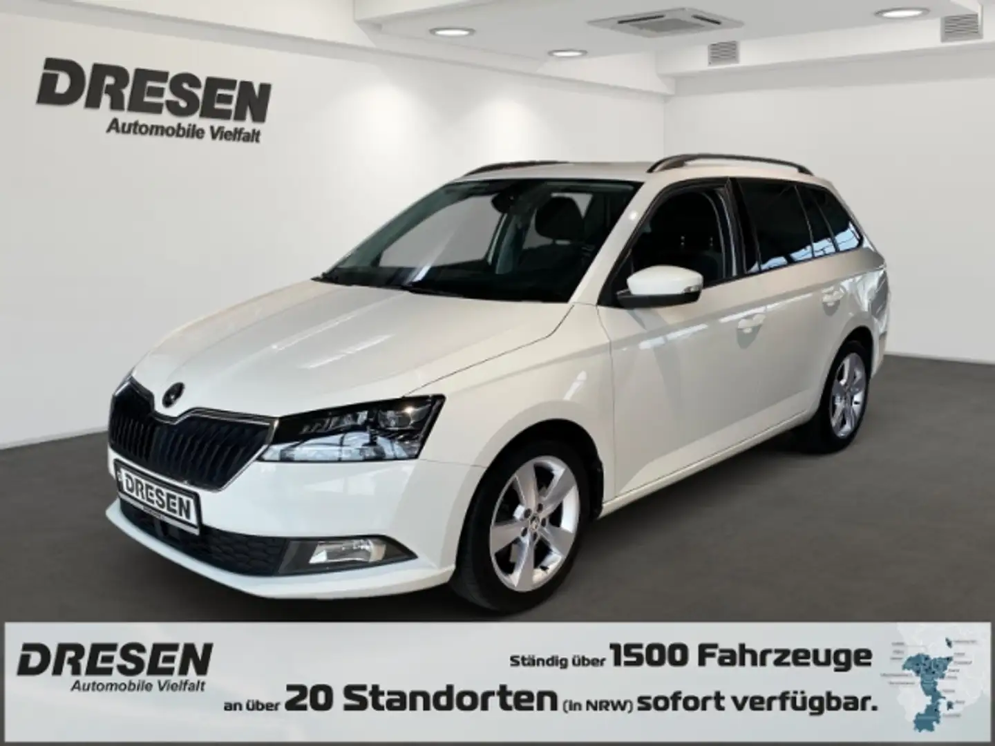 Skoda Fabia 1.0 TSI Style Tempomat+ Apple CarPlay Weiß - 1