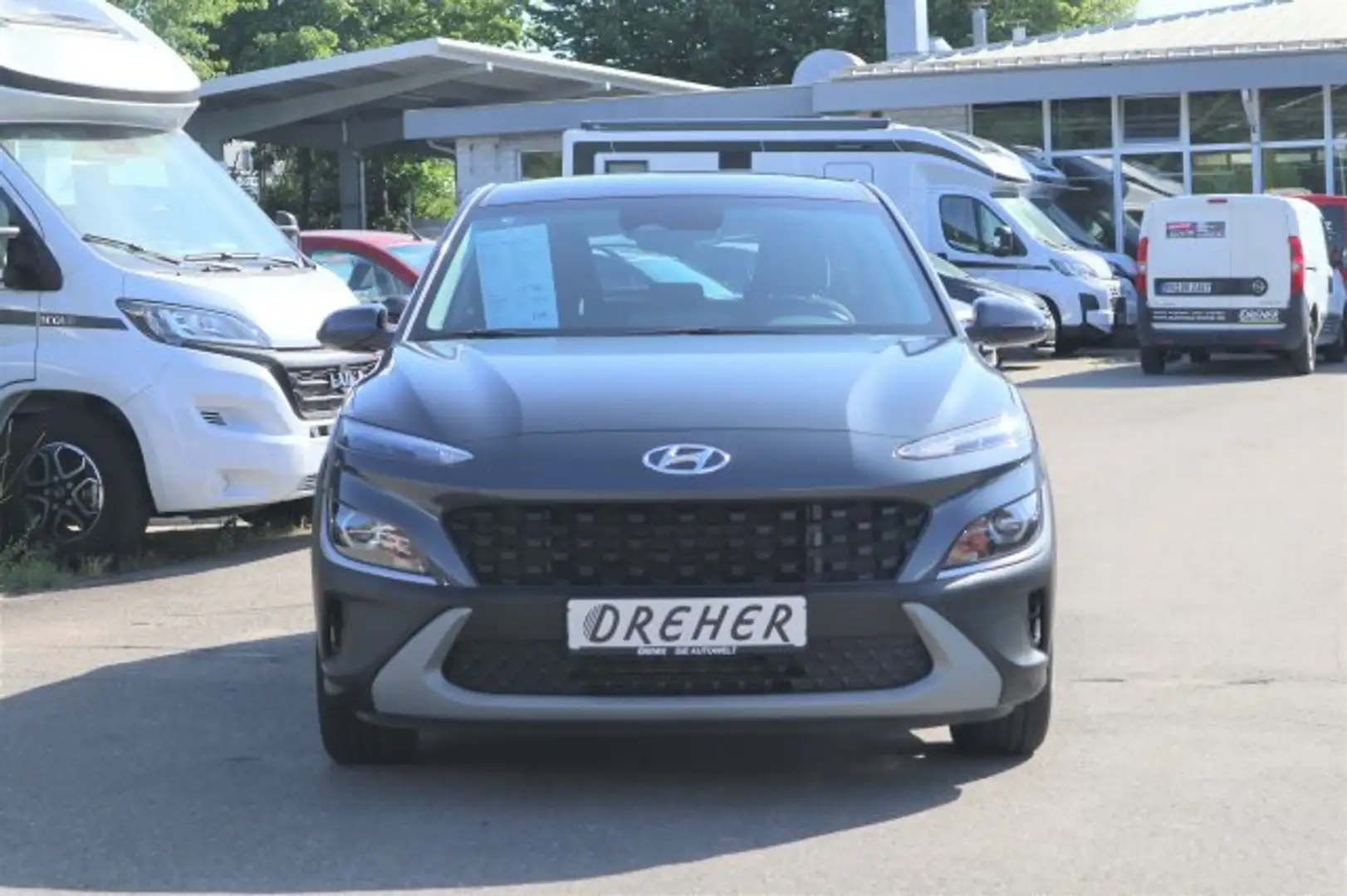 Hyundai KONA Kona 1.0 T-GDI Select 2WD Klima/Bluetoth/DAB BC Grau - 2