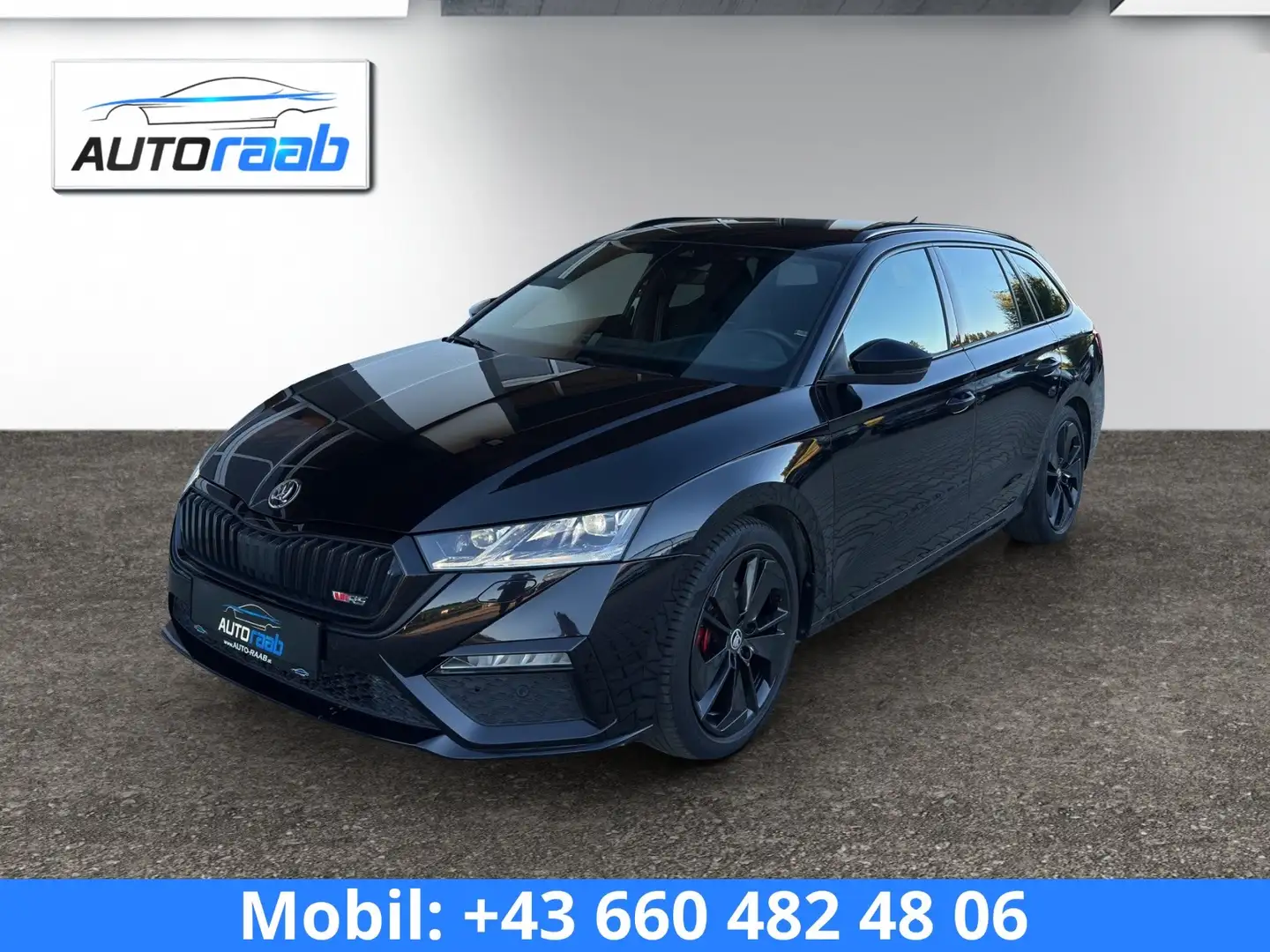 Skoda Octavia RS Combi 2,0 TDI DSG *DIGITAL*STANDHZ*APP*LED*PDC* Schwarz - 1