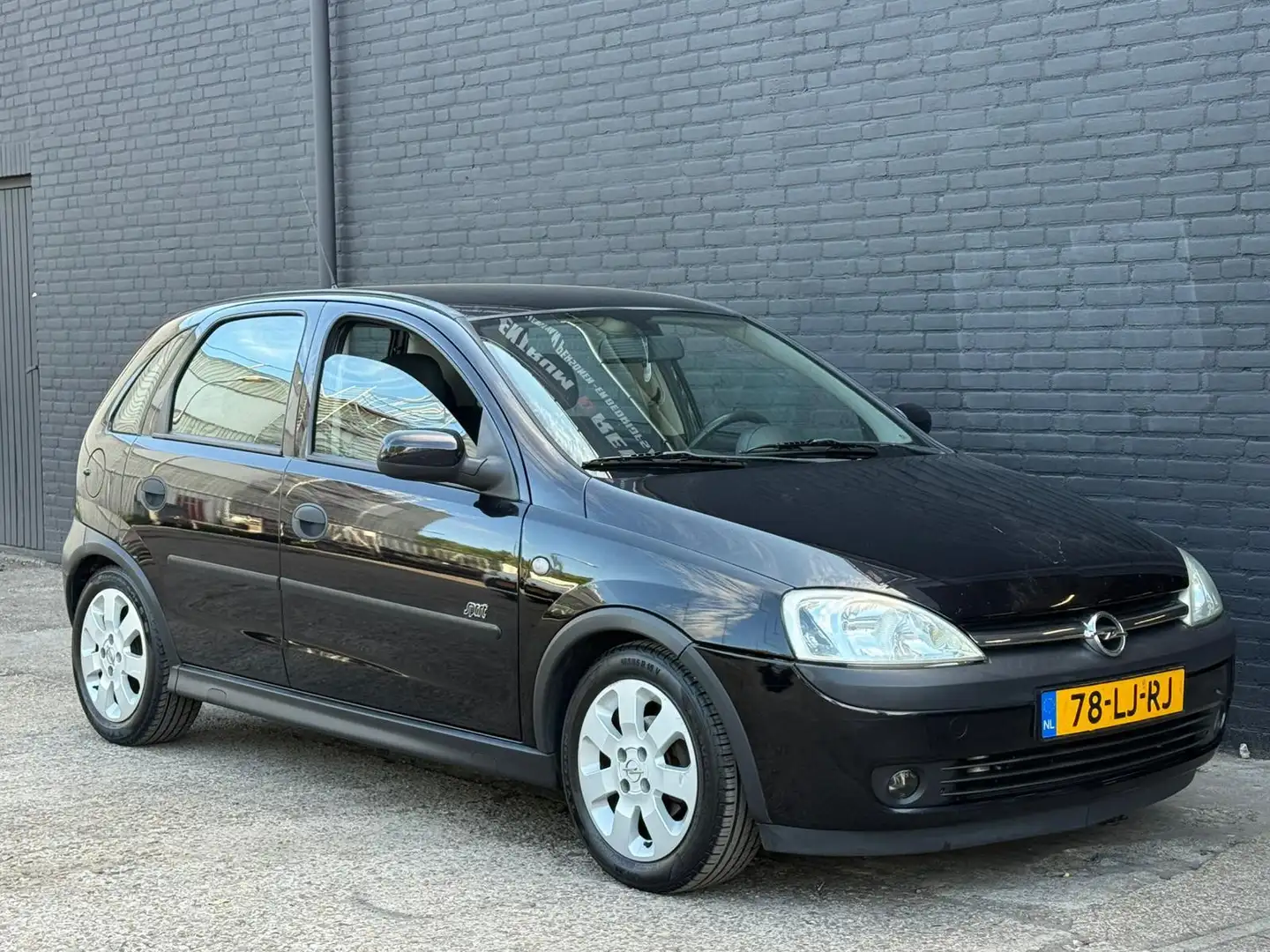 Opel Corsa 1.2-16V Sport Easytronic ELEK RAMEN | LEDER | NWE Чорний - 1