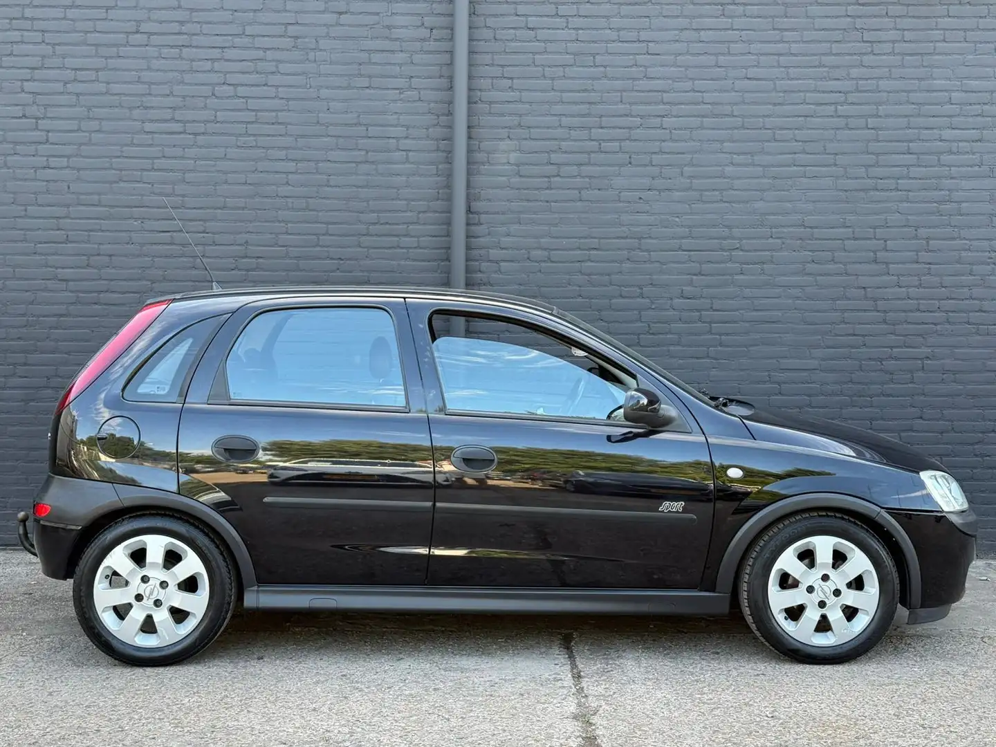 Opel Corsa 1.2-16V Sport Easytronic ELEK RAMEN | LEDER | NWE Чорний - 2