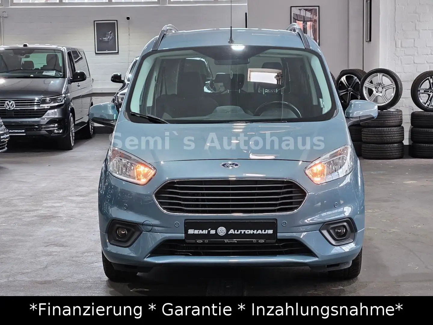Ford Tourneo Courier Titanium|Zahnriemen Neu|Top Zust Albastru - 2