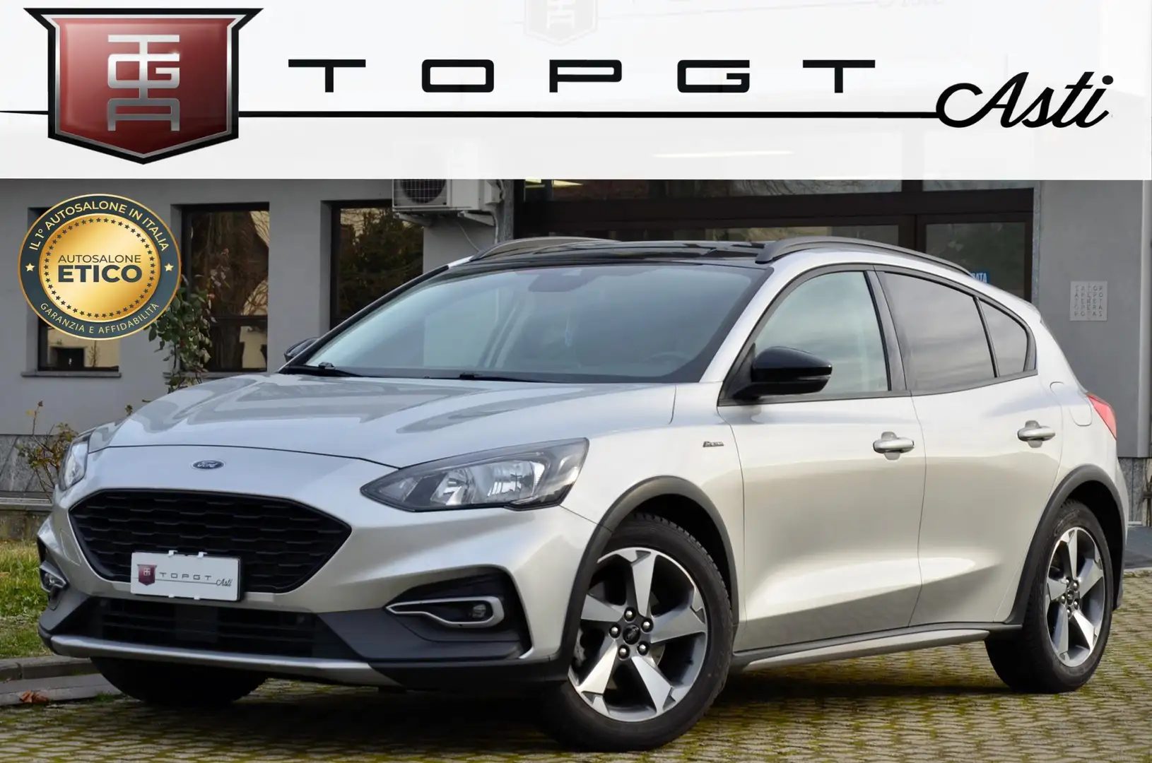 Ford Focus Active 1.0 ecoboost 125cv UFF ITALIANA, PERMUTE Argent - 1