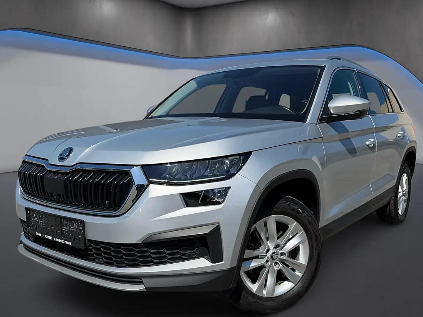 Skoda Kodiaq 2,0 TDI DSG*Leder*Kamera*Sitzh.*AHk* Silber - 1
