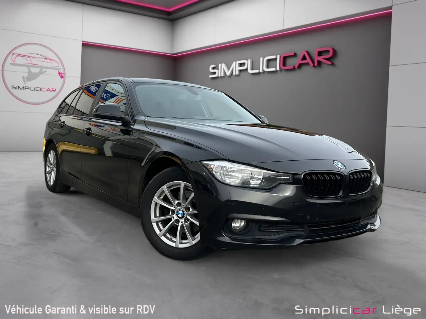 BMW 318 Touring 318 dA Fekete - 1