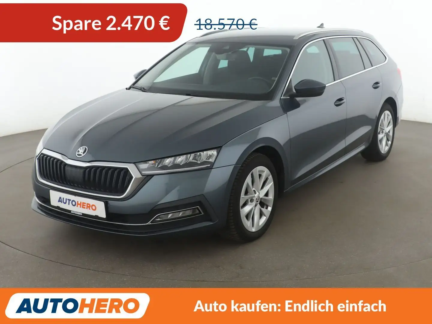 Skoda Octavia 1.5 TSI ACT Style*NAVI*TEMPO*LED*PDC*SHZ* Gris - 1
