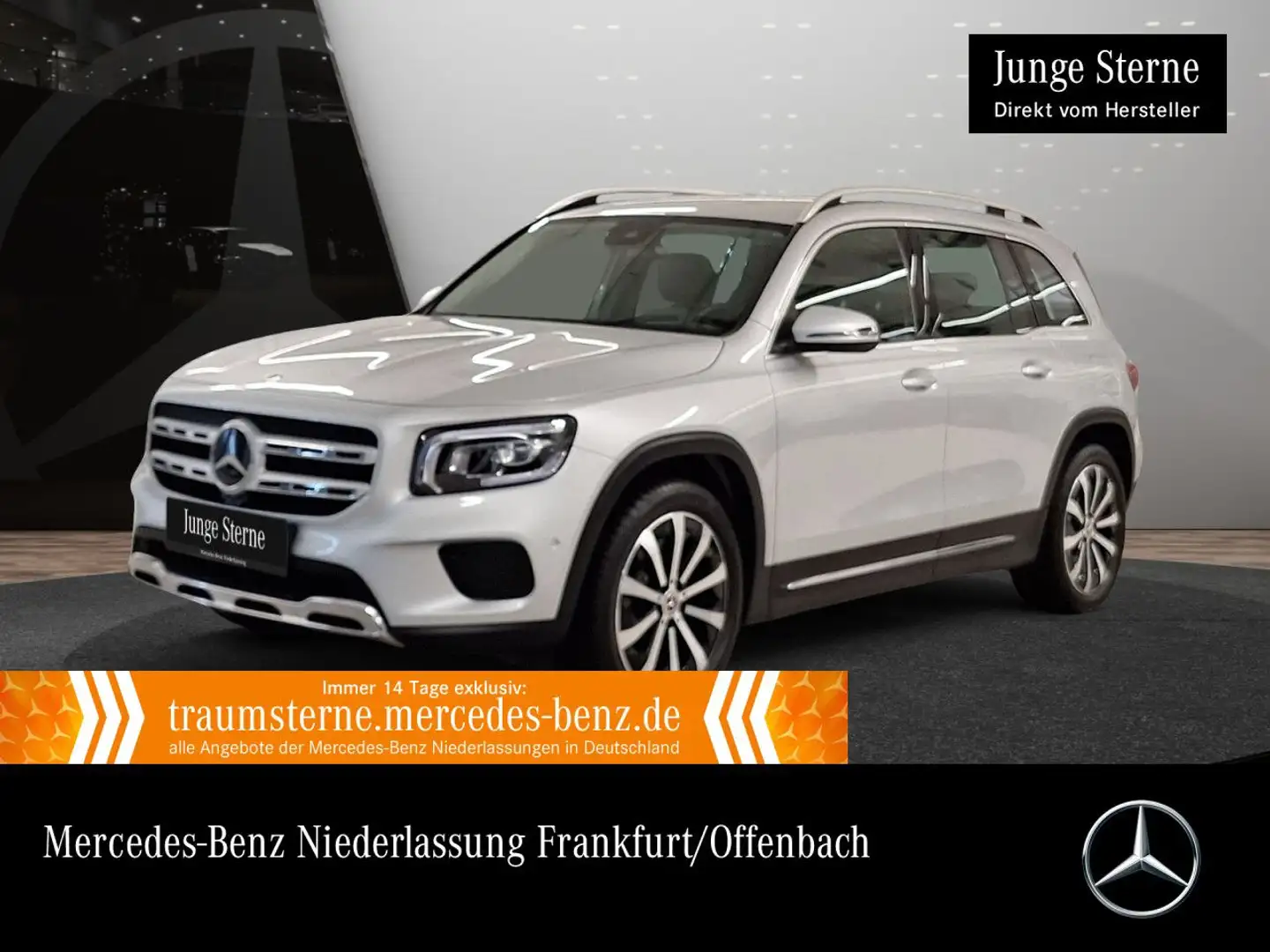 Mercedes-Benz GLB 180 PROGRESSIVE+AHK+LED+KAMERA+7G Silber - 1