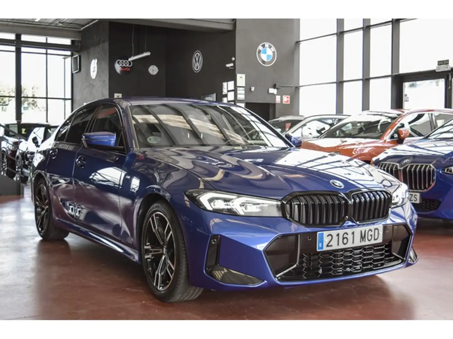 BMW 318 318dA Blauw - 2