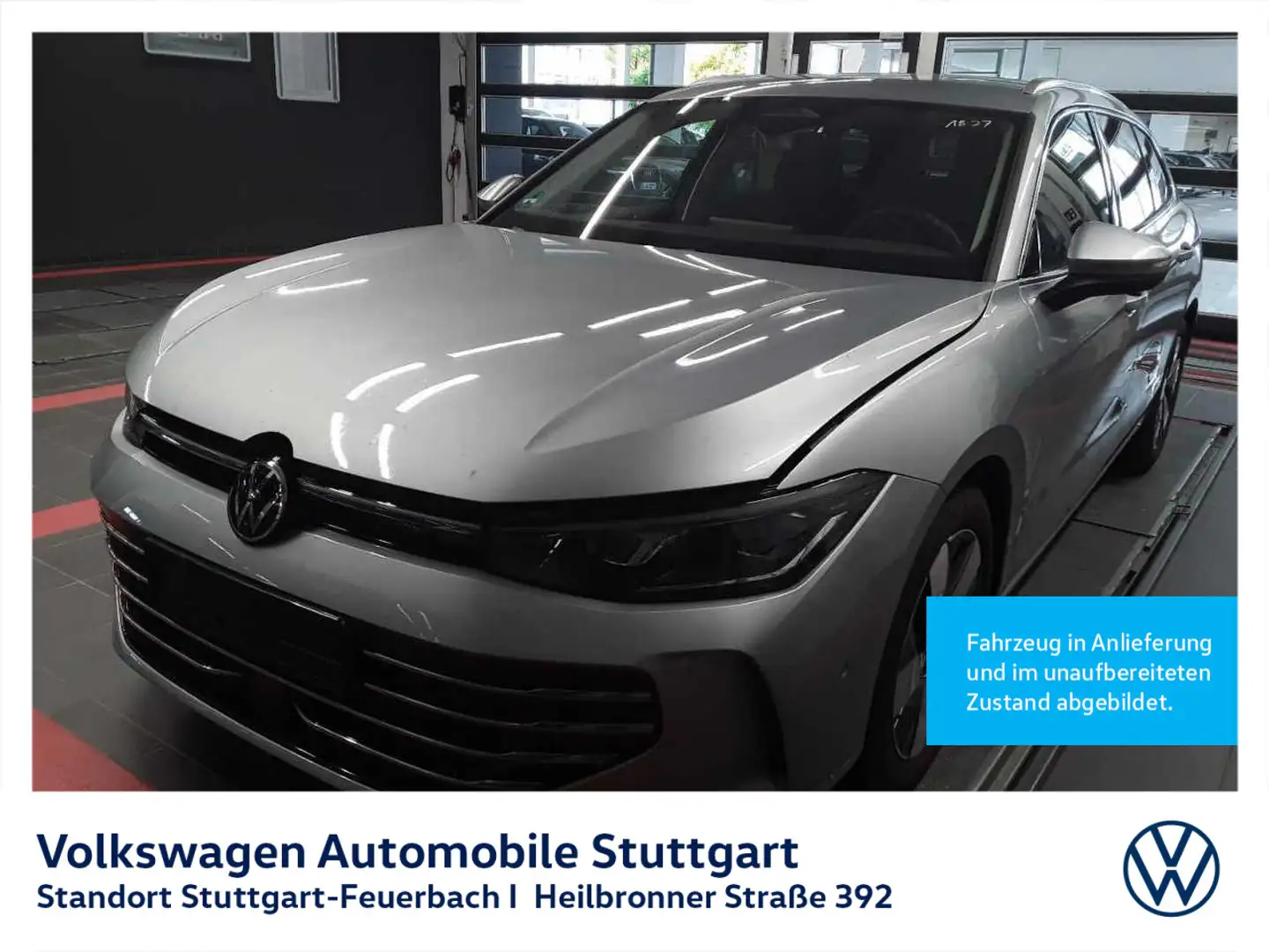 Volkswagen Passat Variant Elegance 2.0 TDI DSG Navi AHK K Silber - 2
