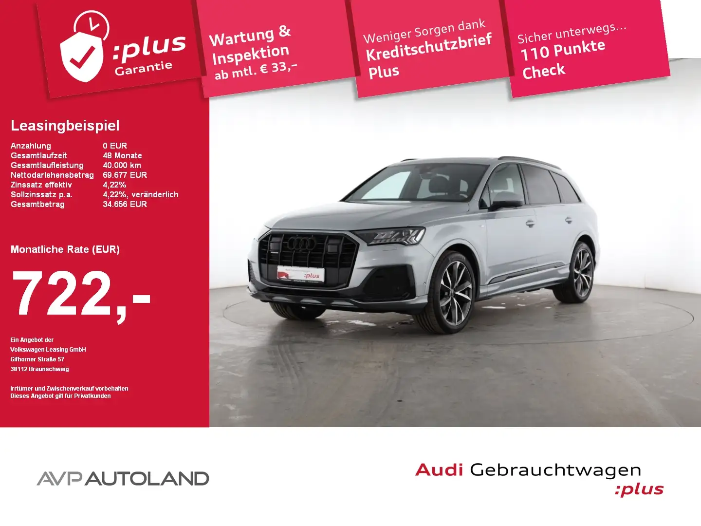 Audi Q7 50 TDI quattro tiptronic S line | PANO Zilver - 1