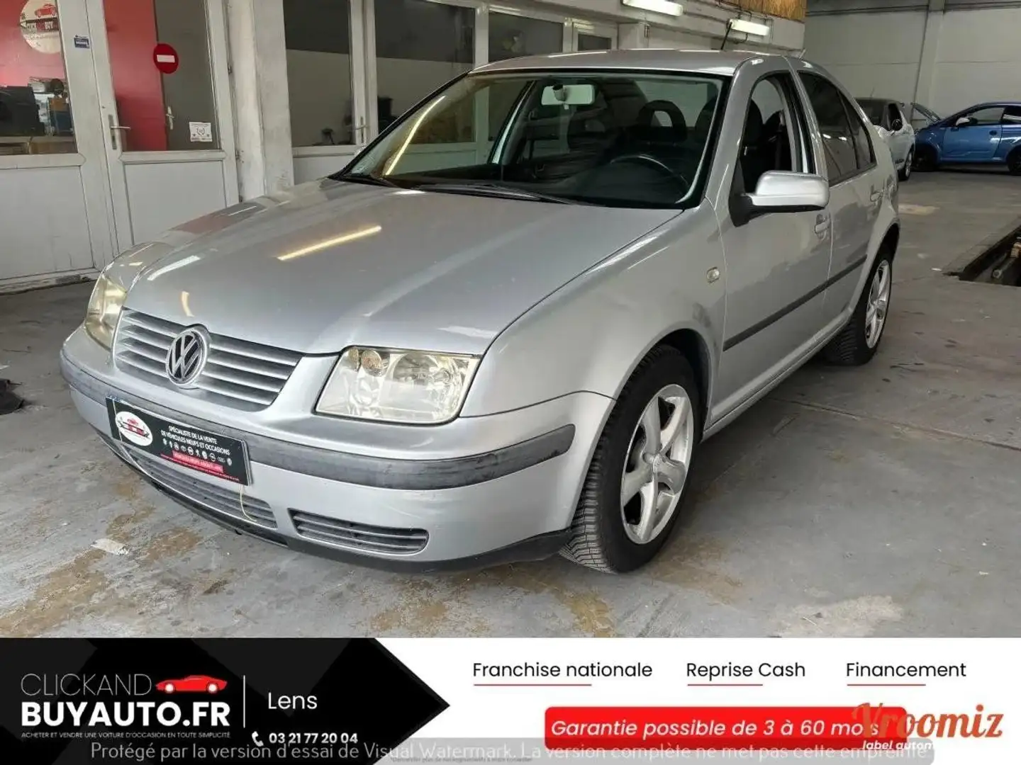 Volkswagen Bora 1.9 TDI 115 CH // BLUETOOTH / REGULATEUR / CLIMATISATION AUTOMATIQUE Gris - 1