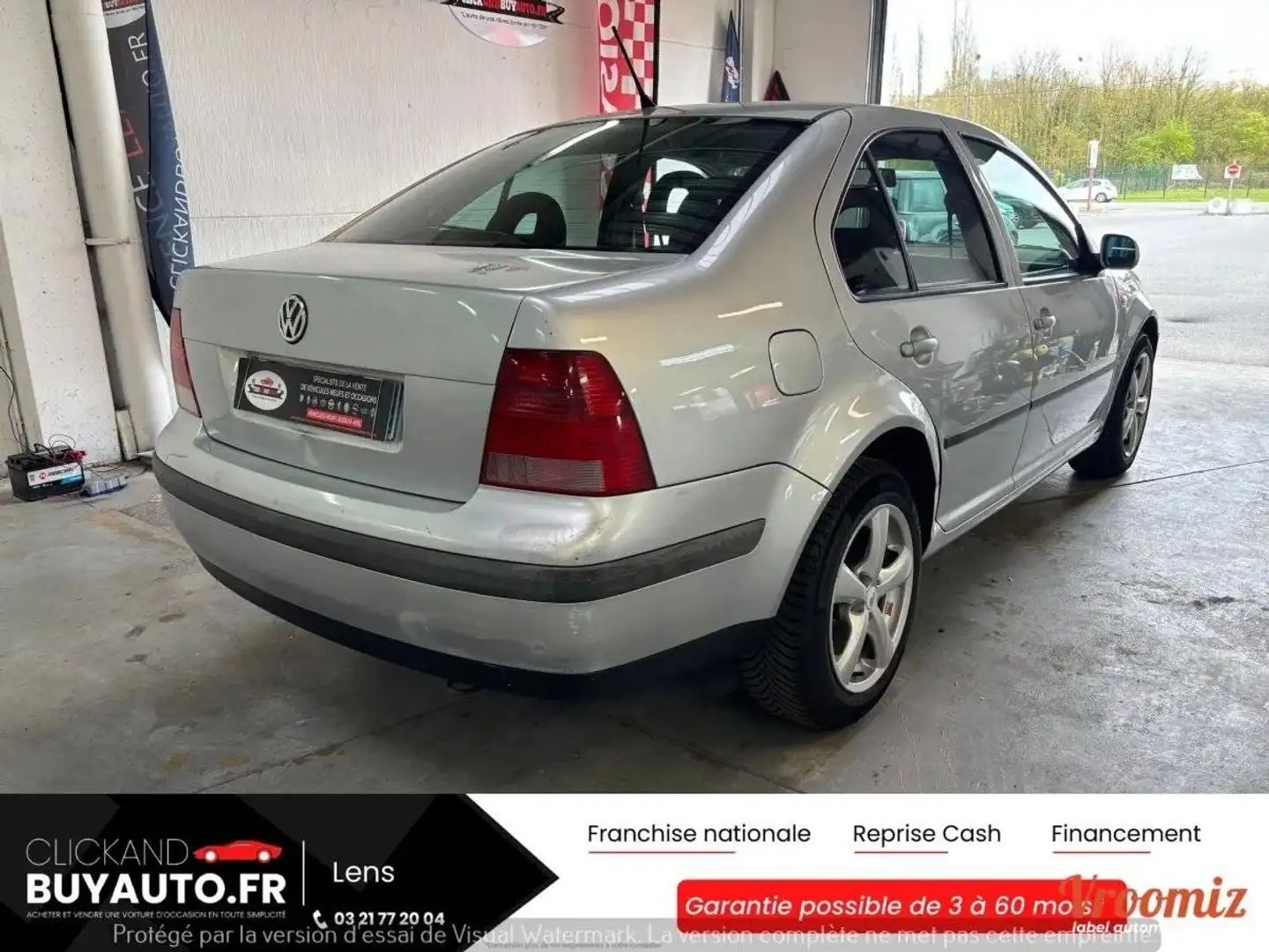 Volkswagen Bora 1.9 TDI 115 CH // BLUETOOTH / REGULATEUR / CLIMATISATION AUTOMATIQUE Gris - 2