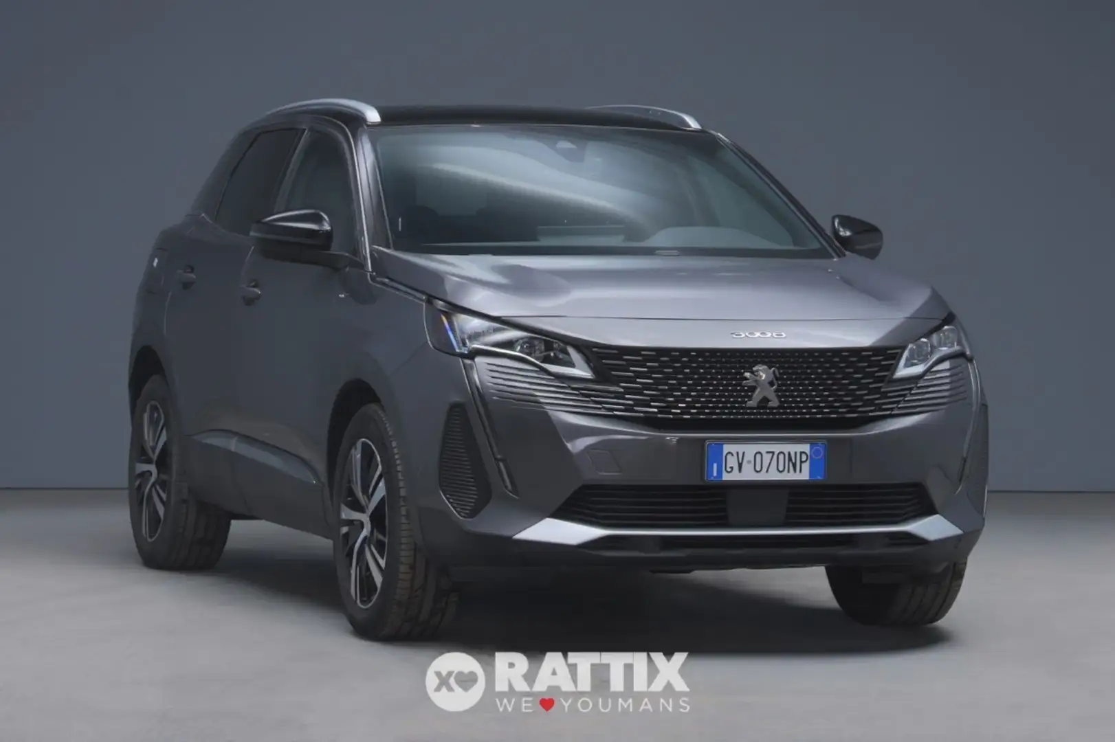 Peugeot 3008 1.2 Hybrid 48V 136CV GT e-DCS6 Gris - 1