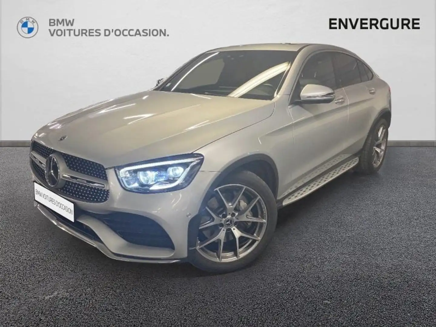 Mercedes-Benz GLC 300 300 d 245ch AMG Line 4Matic 9G-Tronic Gris - 1