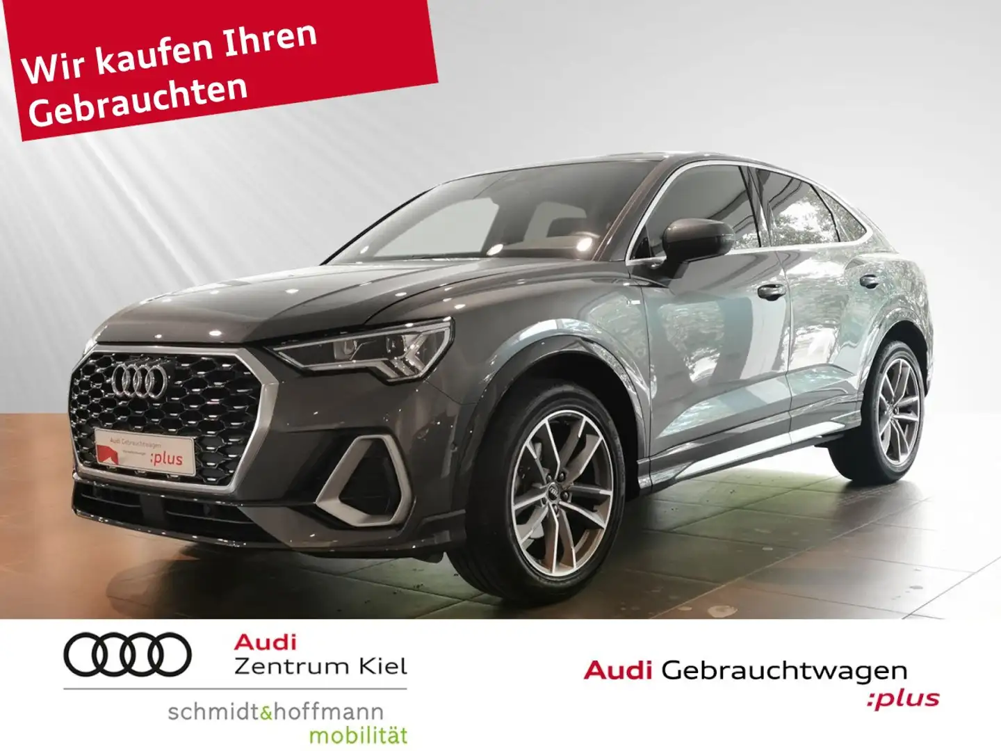 Audi Q3 Sportback 35 TFSI S-line S-tronic Panorama Klima Grau - 1