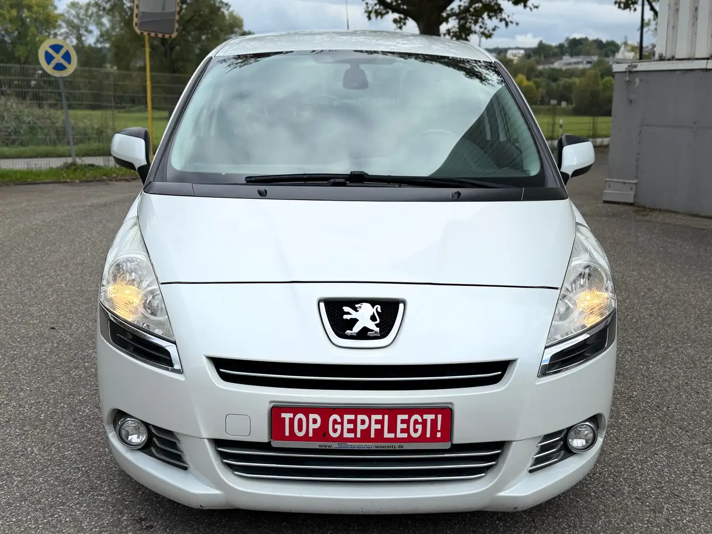 Peugeot 5008 Top Gepflegt-Scheckheftgepflegt-7Sitzer Weiß - 2