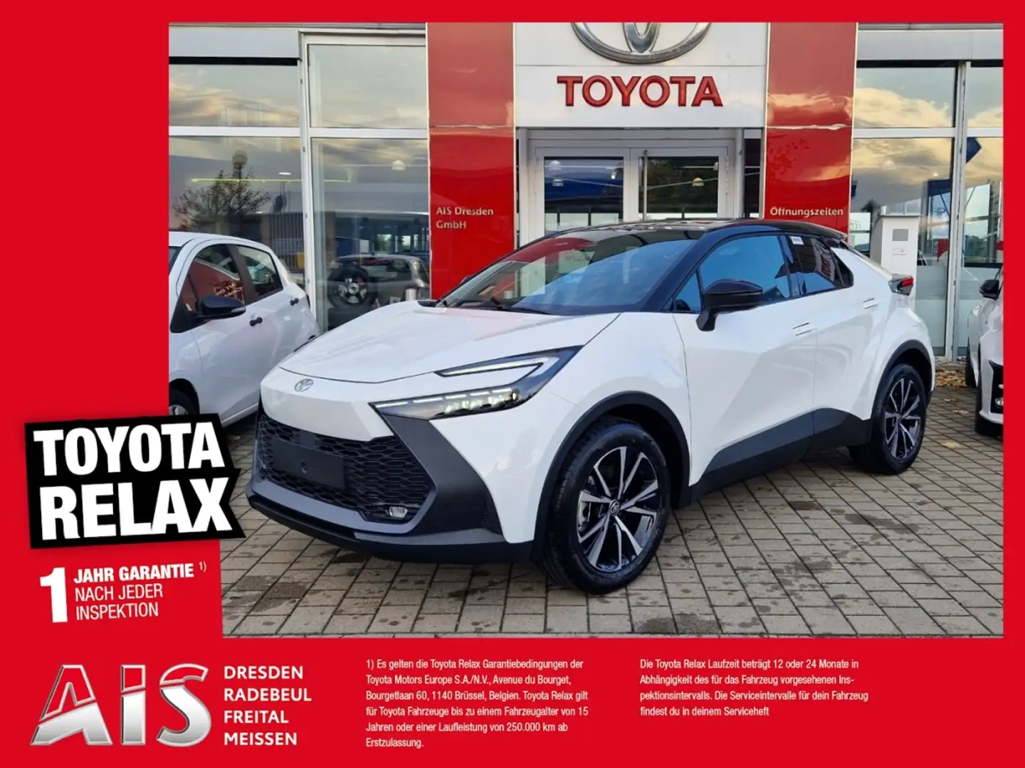 Toyota C-HR 2,0 Hybrid Plug-In 4x2 Team D Weiß - 1