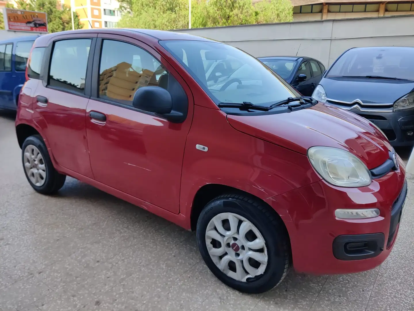 Fiat Panda Panda III 2012 0.9 t.air t. natural power Easy Rosso - 1