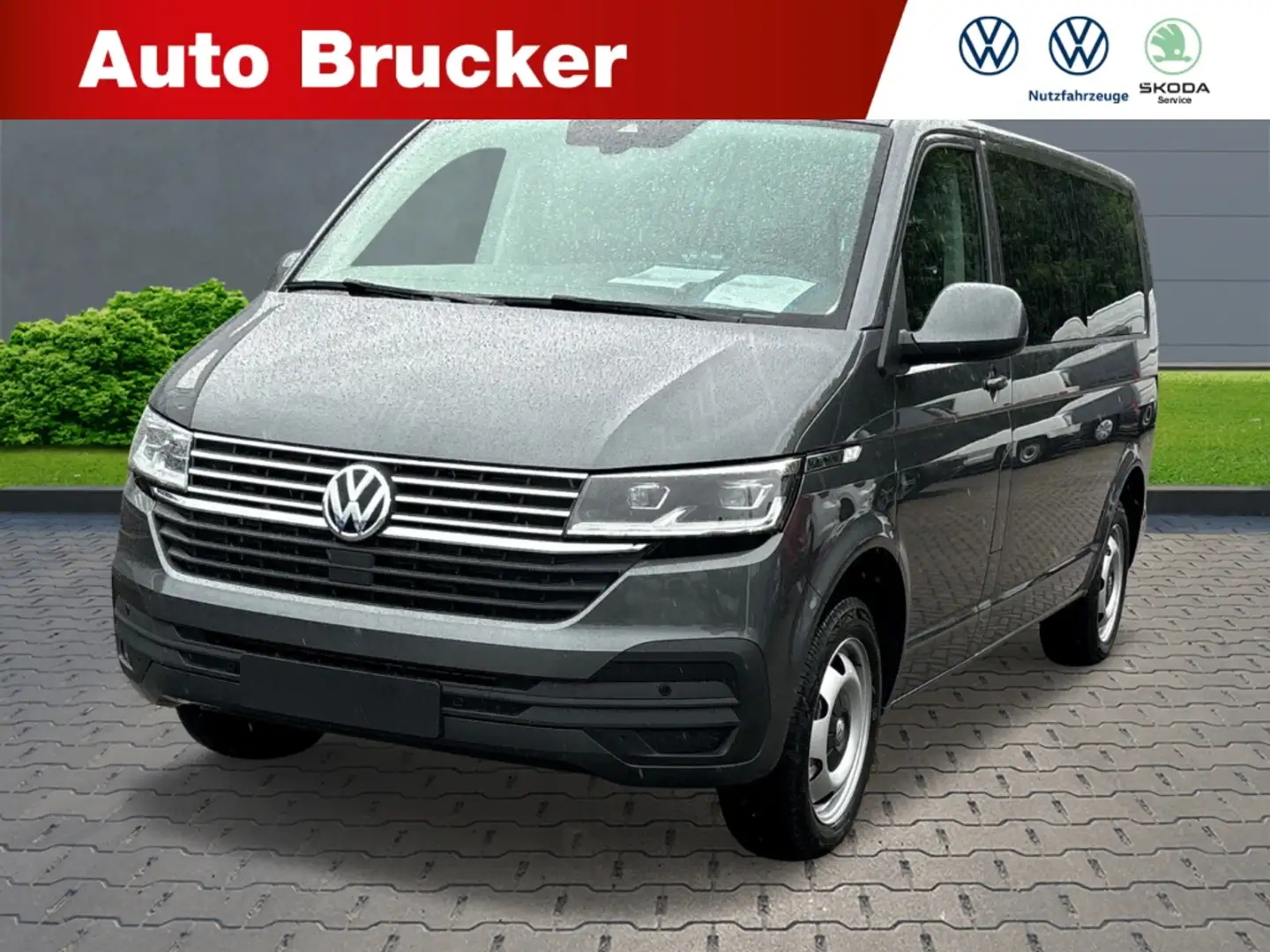 Volkswagen T6.1 Caravelle 2.0 TDI+Anhängerkupplung+Standheizung+Rückfahrkame Grau - 1