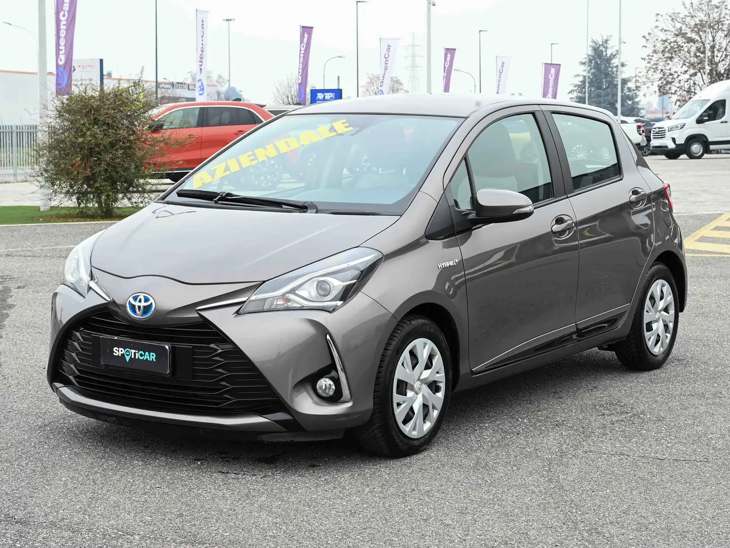 Toyota Yaris Yaris III 2017 5p 1.5h Active my18 Grigio - 1