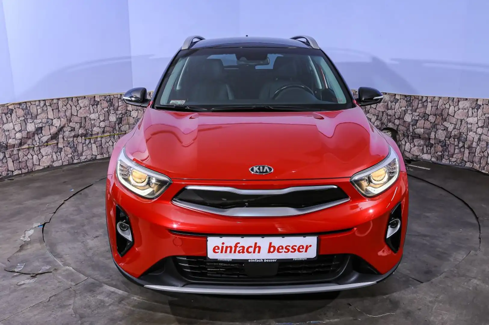 Kia Stonic 1.0 T-GDI DCT OPF Platinum Edition Piros - 2