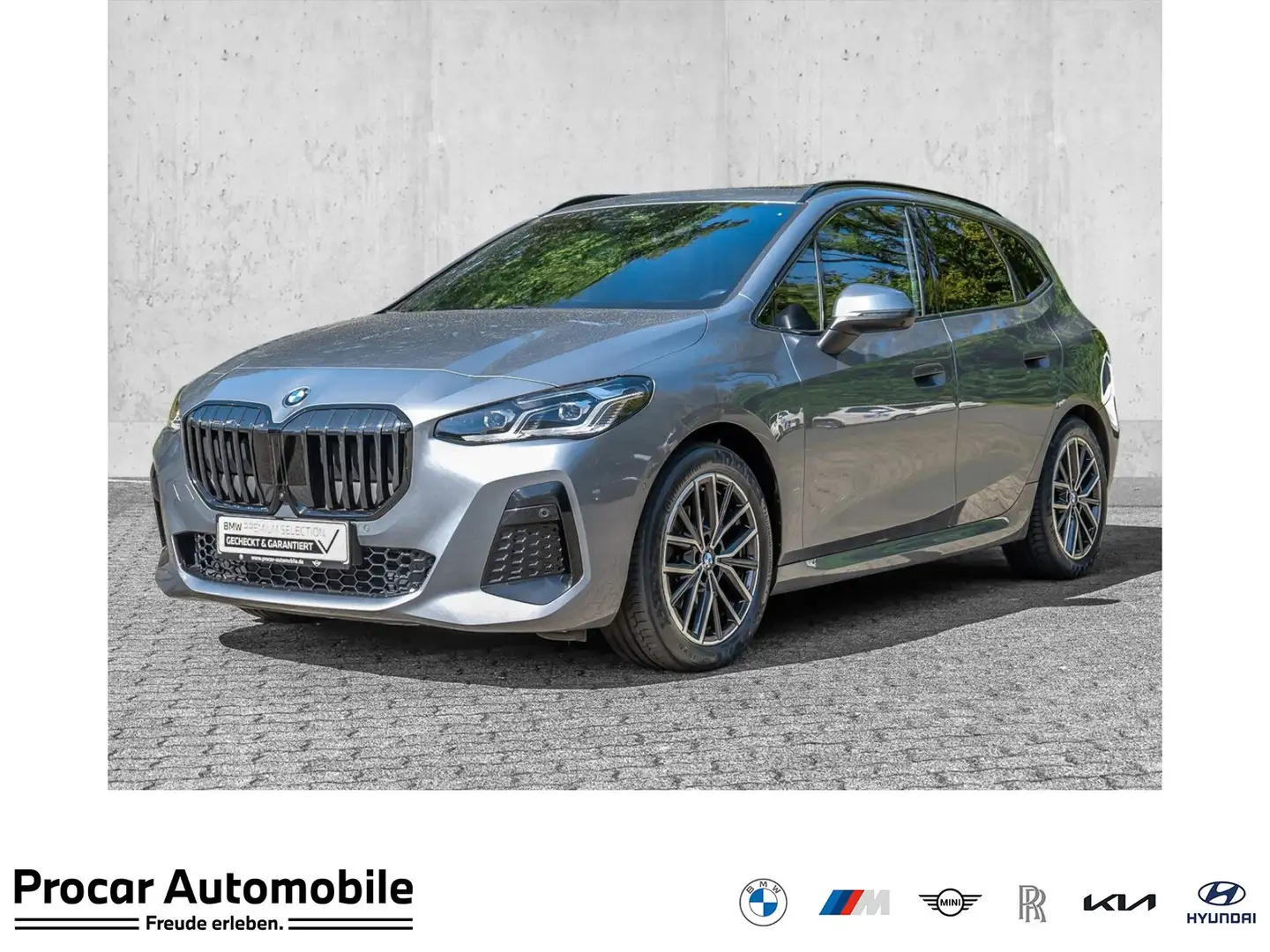 BMW 218 d M Sport LC Prof.. AHK Head-Up Pano  Komfortzg. Grigio - 1