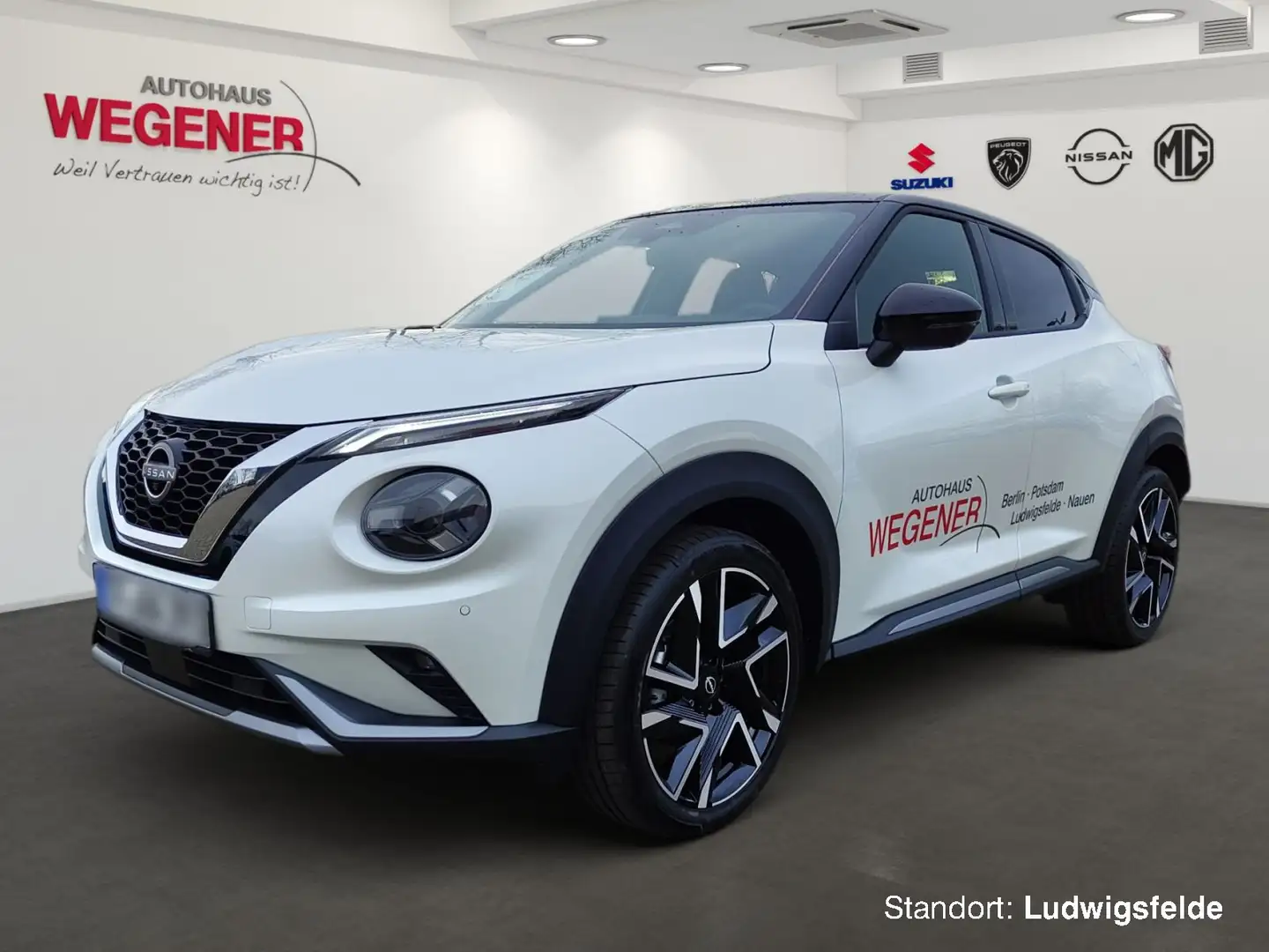 Nissan Juke JUKE N-DESIGN 1.0 DIG-T 114 PS 6MT  19"LM-Felgen Blanc - 1