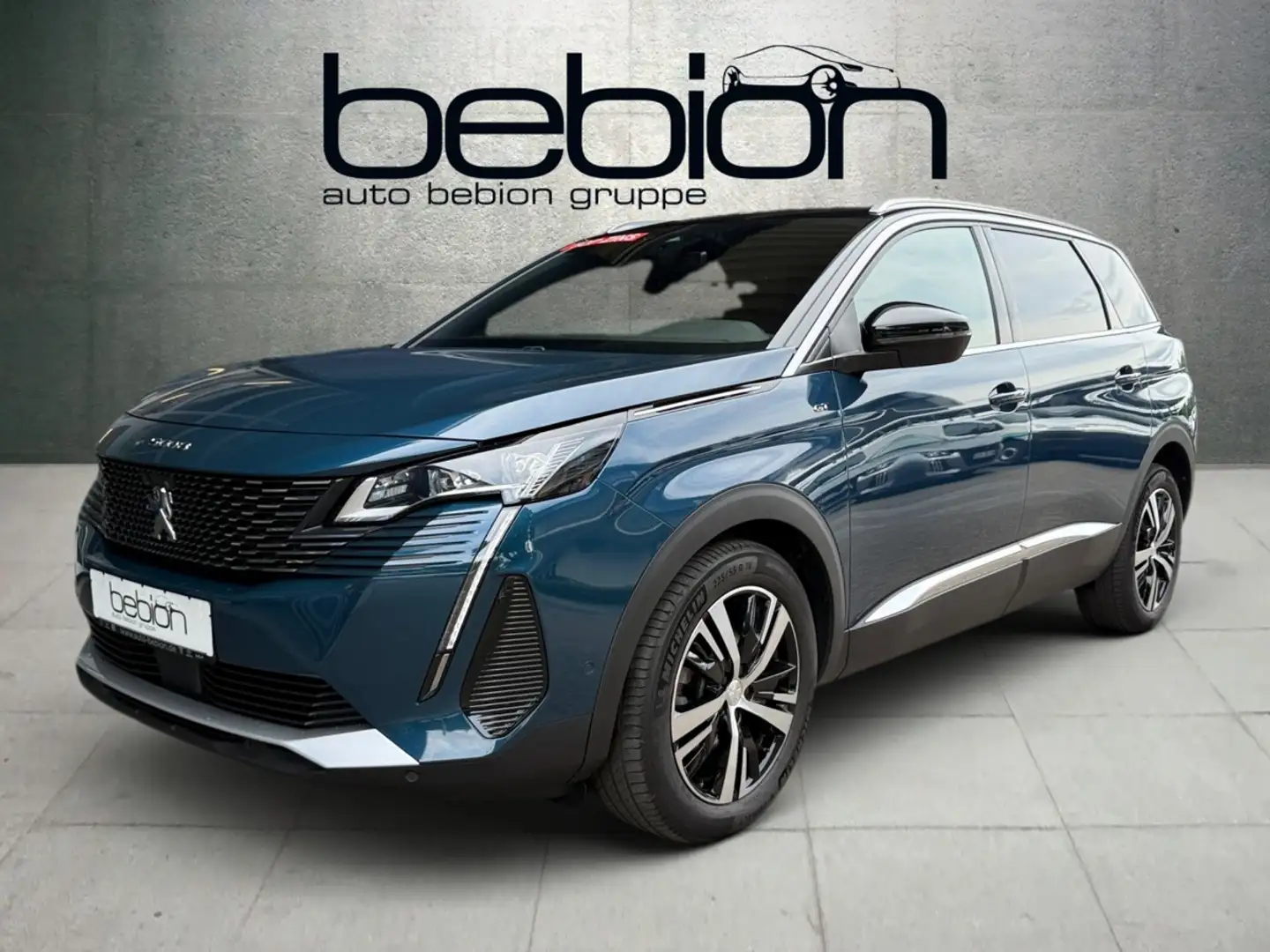 Peugeot 5008 1.5 BlueHDi 130 GT Navi PDC LED KeyLess LM Bleu - 2