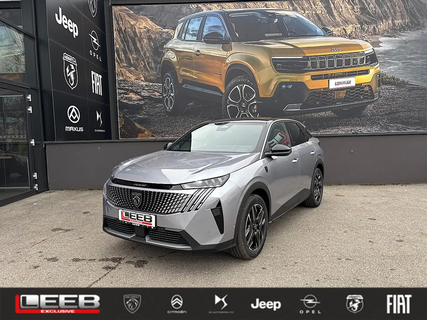 Peugeot 3008 Hybrid 145 e-DCS6 inkl. 360° Vision & Drive Ass... Grau - 1