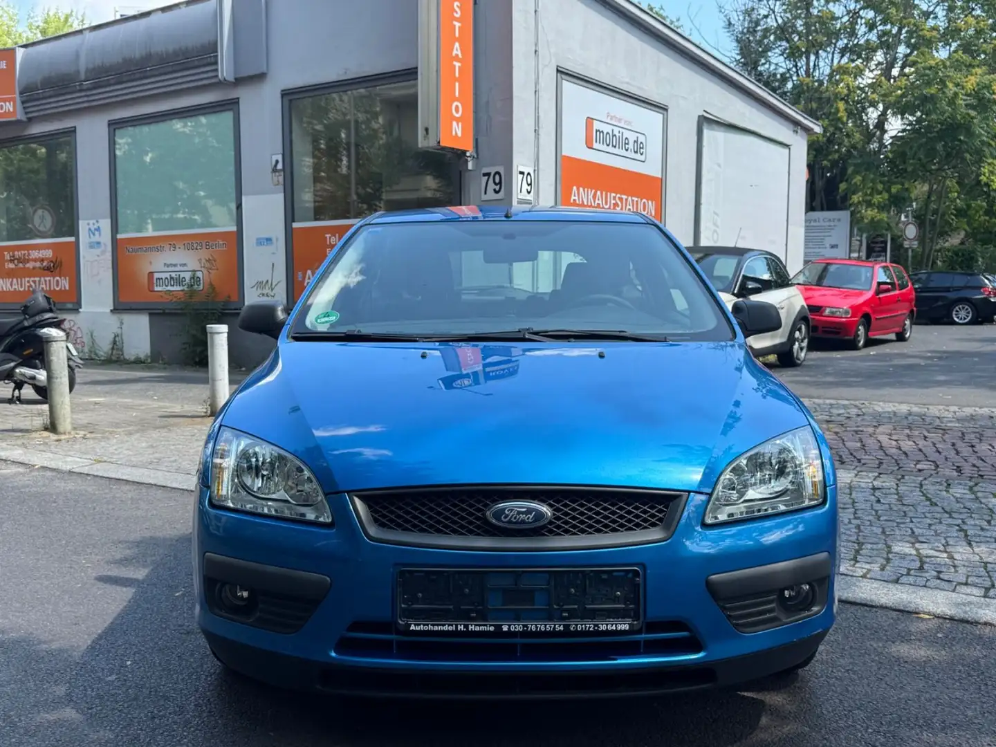 Ford Focus FOCUS 1.6 TÜV NE JULI/27 KLIMA Azul - 2