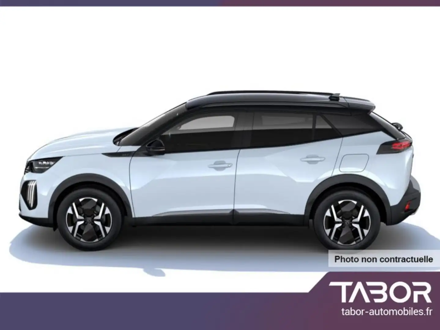 Peugeot 2008 MHEV 145 DSC6 GT 360° ADML NAV AC Blanc - 2