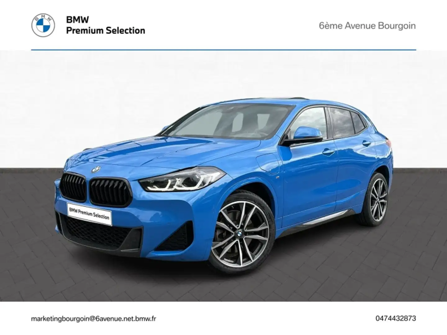 BMW X2 xDrive25eA 220ch M Sport Euro6d-T 6cv Azul - 1